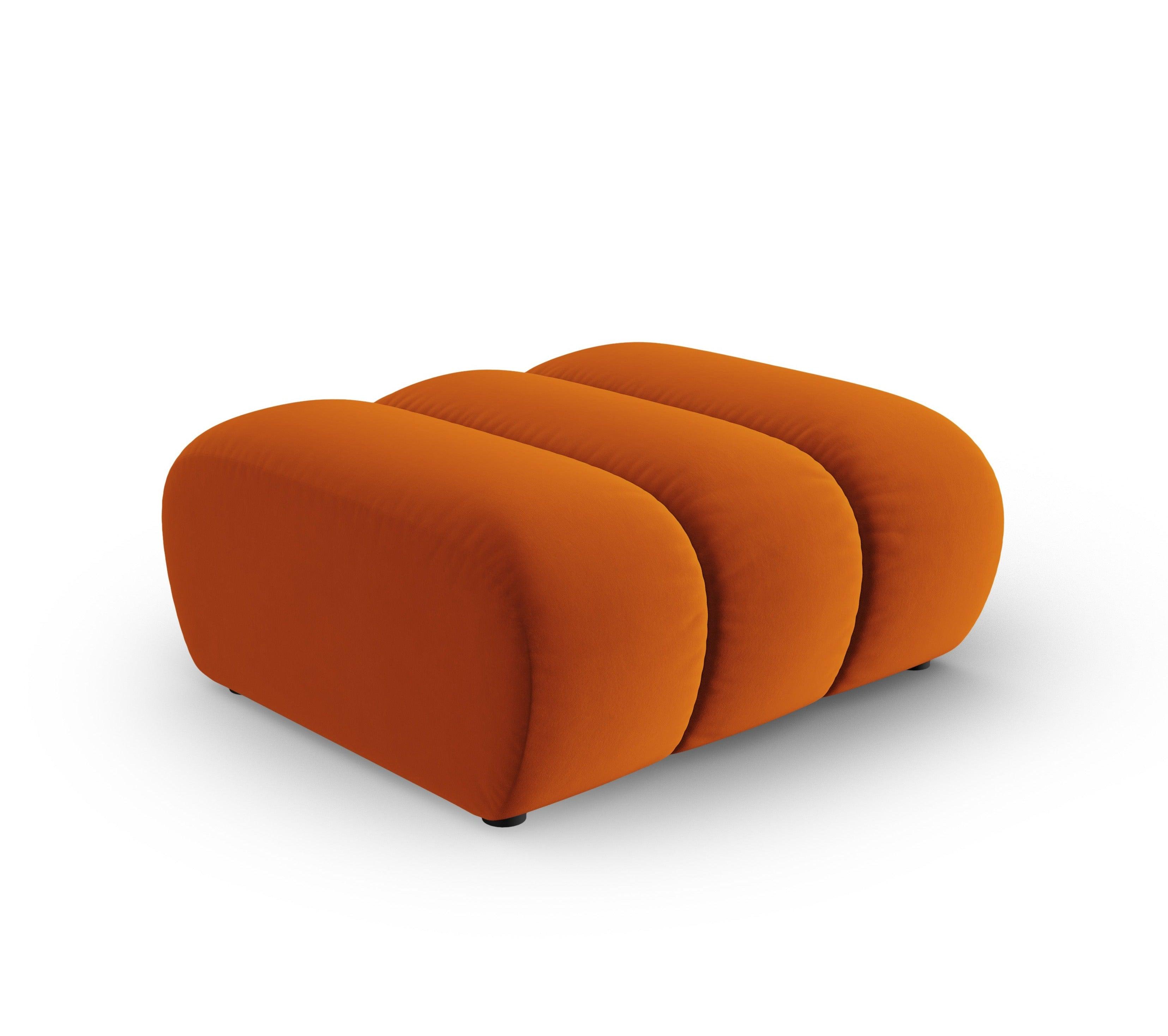 Puf aksamitny SKYLER ceglany Interieurs 86 Eye on Design
