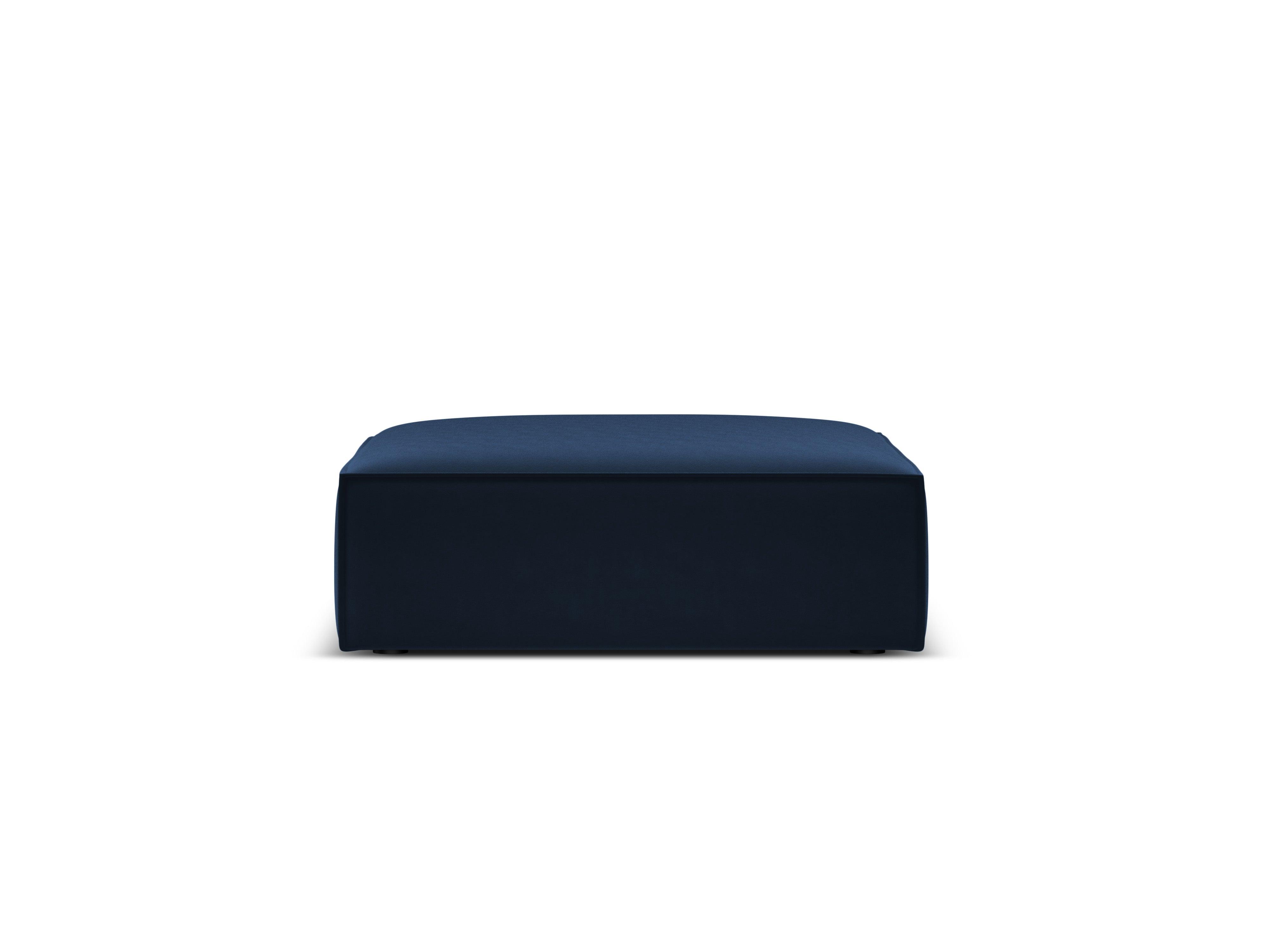 Puf aksamitny VANDA granatowy Mazzini Sofas Eye on Design