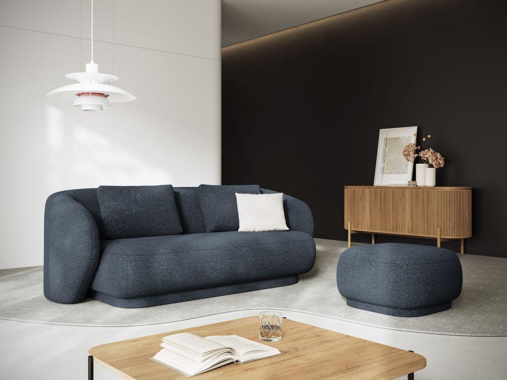 Puf CAMDEN niebieski szenil Cosmopolitan Design Eye on Design