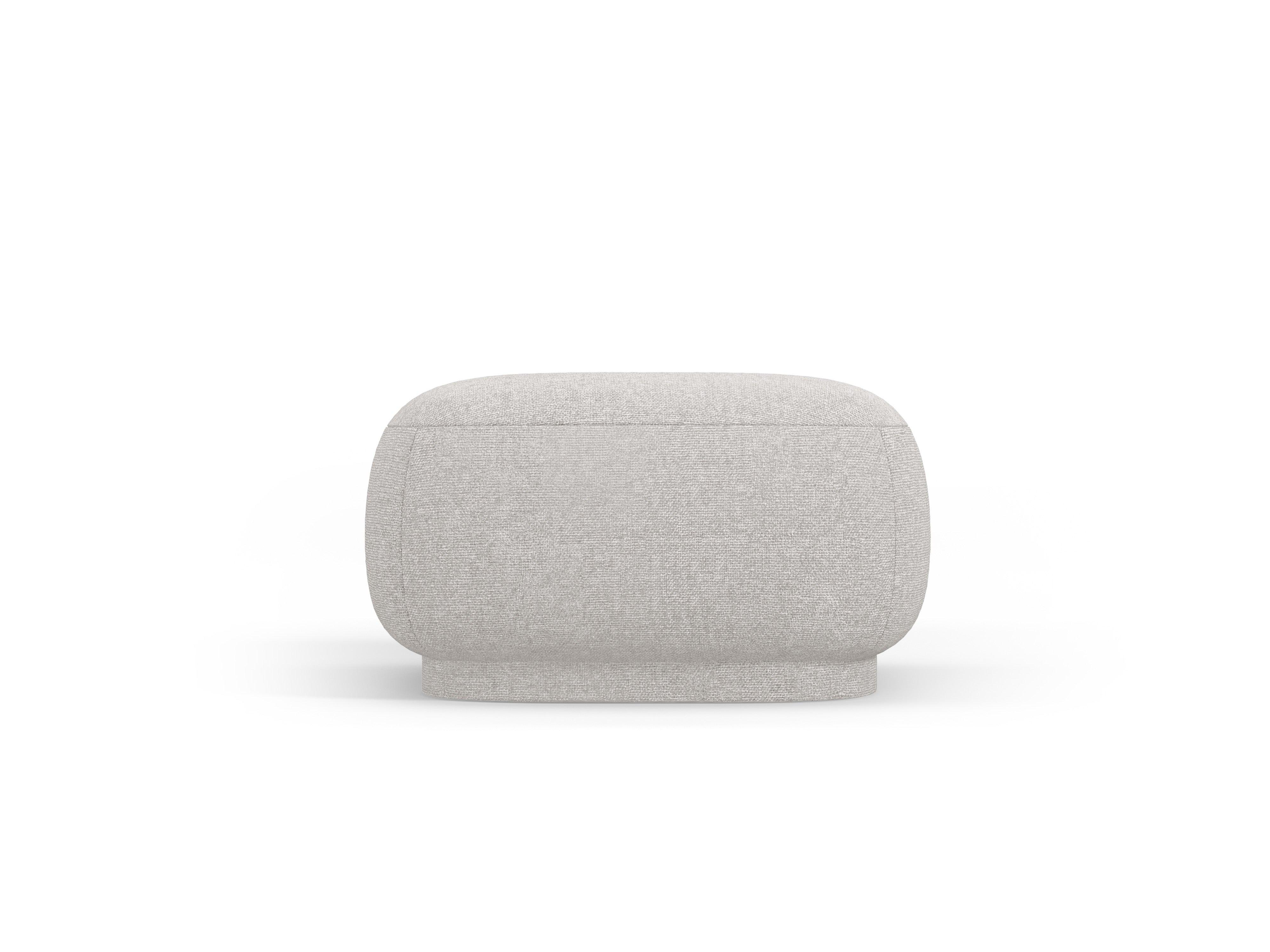 Puf CAMDEN srebrny szenil Cosmopolitan Design Eye on Design