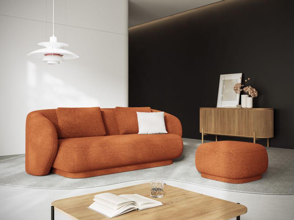 Puf CAMDEN terracotta szenil Cosmopolitan Design Eye on Design