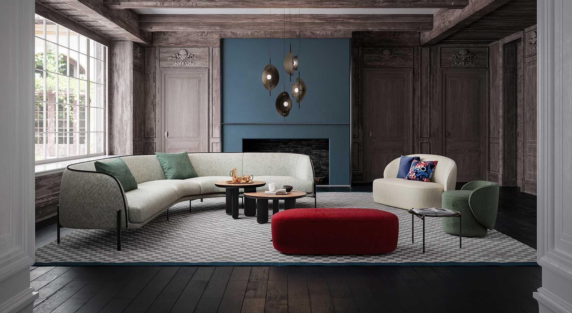 Puf GUEST beżowy Liu Jo Living Eye on Design