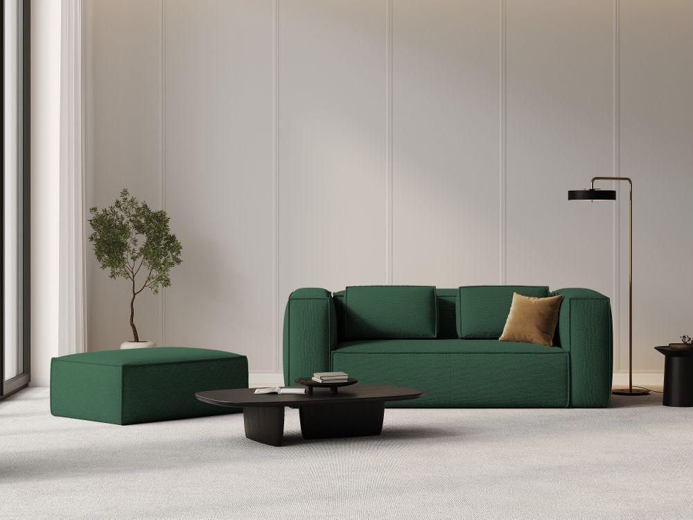 Puf MACKAY zielony boucle Cosmopolitan Design Eye on Design