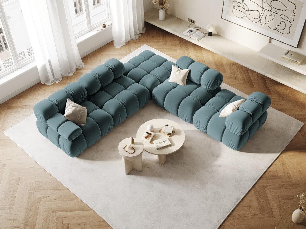 Puf / moduł aksamitny TROPEA petrol Milo Casa Eye on Design