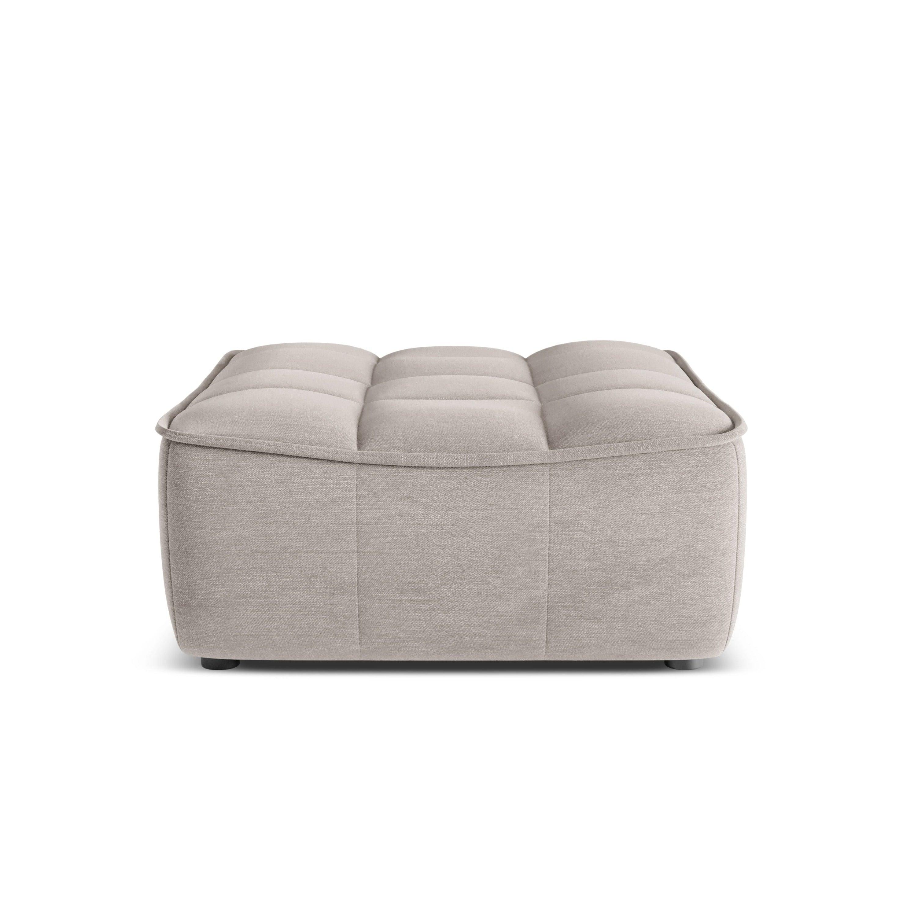 Puf MONI jasnoszary Maison Heritage Eye on Design