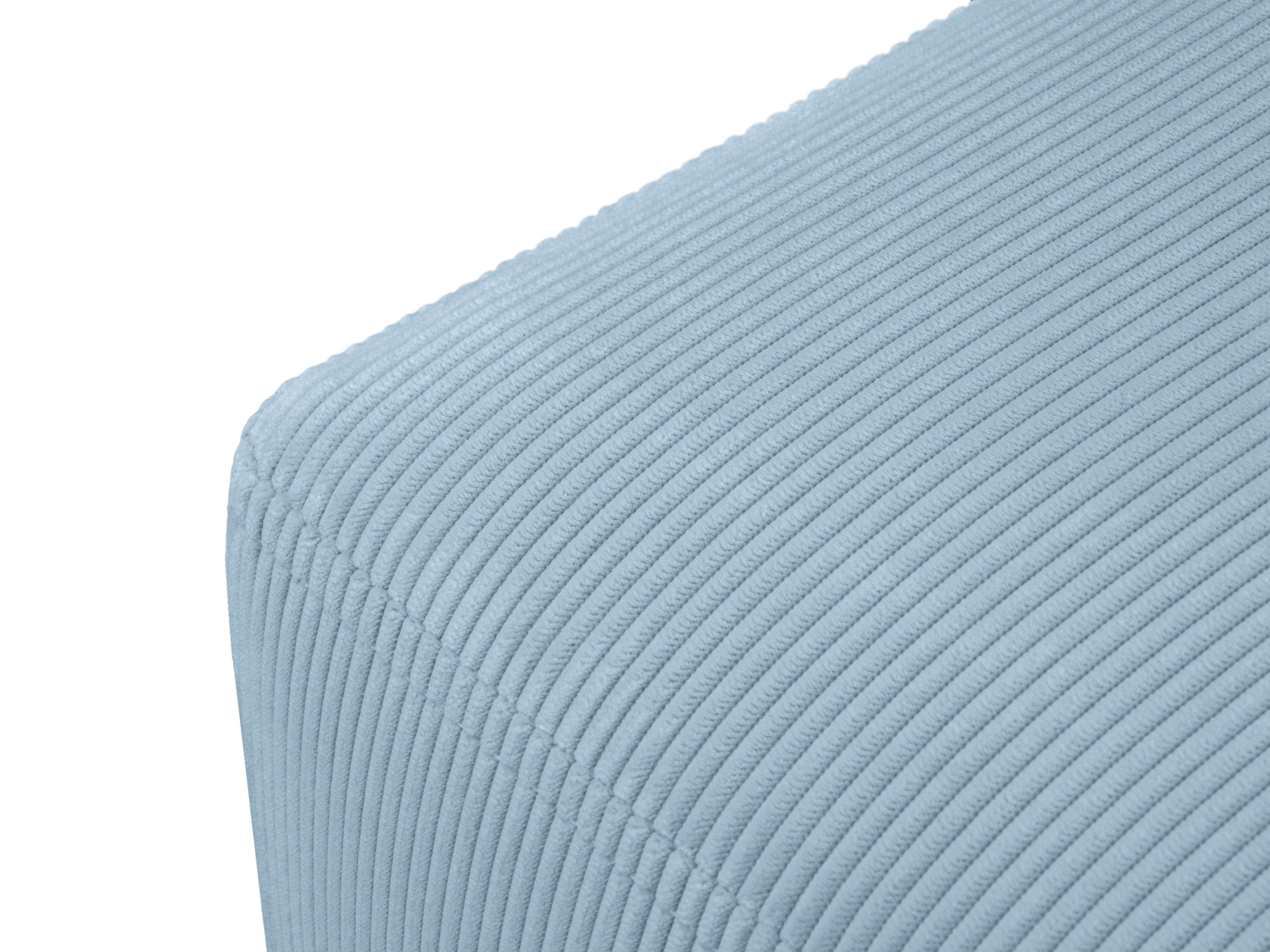 Puf sztruksowy ROSE jasnoniebieski Mazzini Sofas Eye on Design