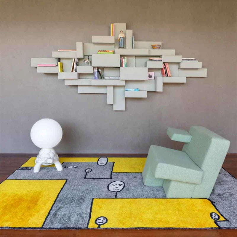KAKTUSFEIGE doppelseitiges Kissen beige