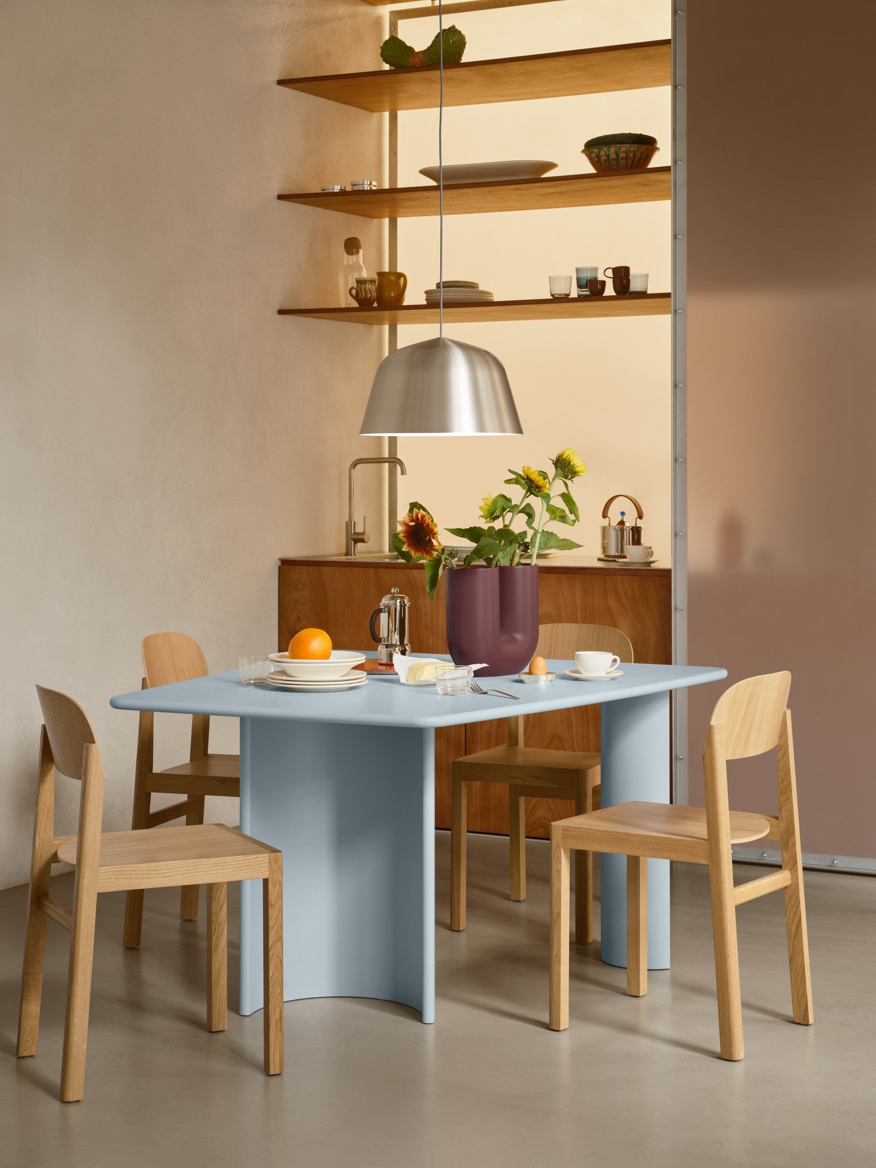 Hanging Lamp AMBIT Brushed Aluminum