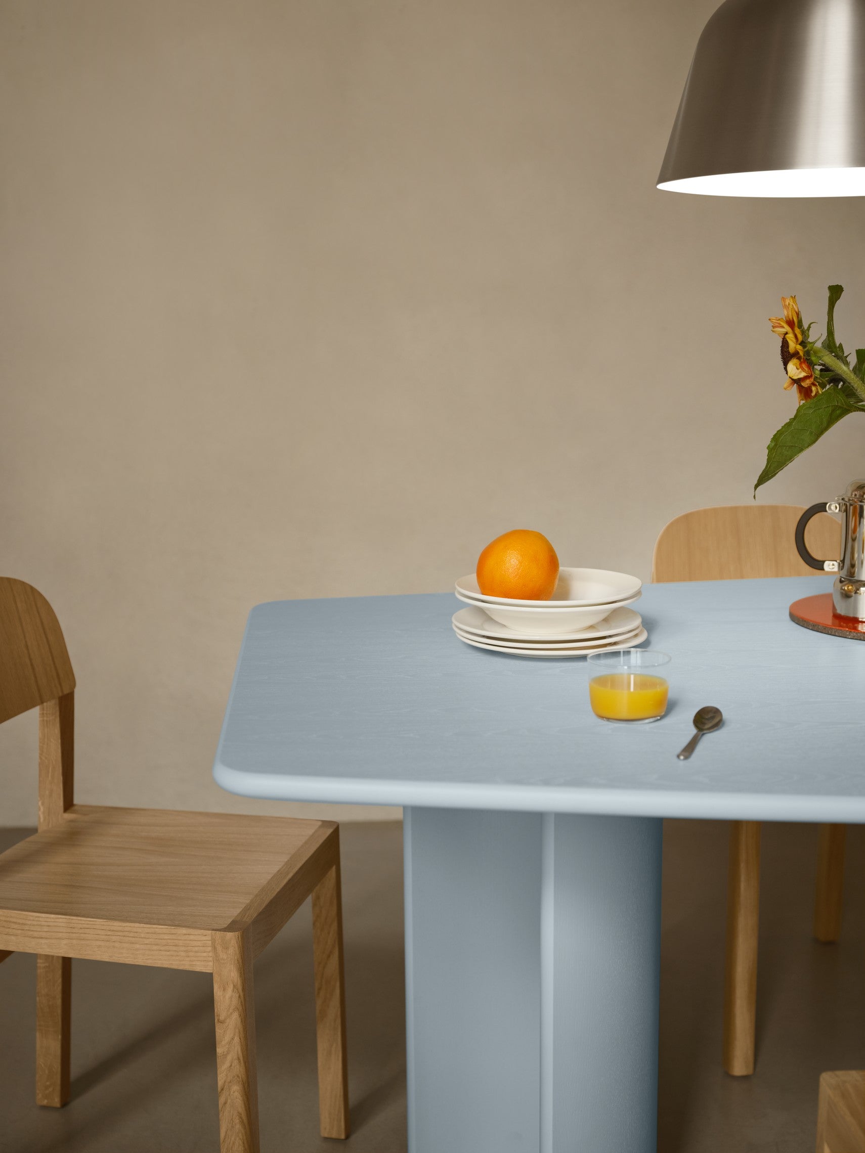 Hanging Lamp AMBIT Brushed Aluminum