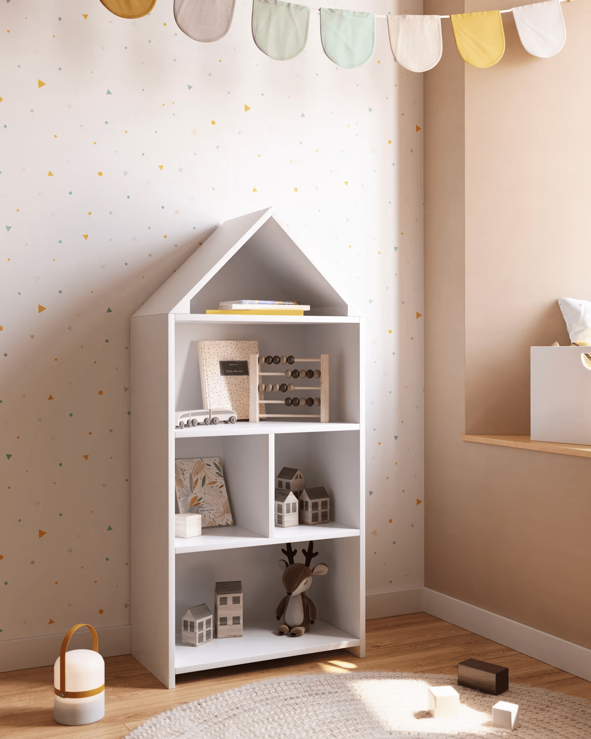 Regał CELESTE biały La Forma Eye on Design