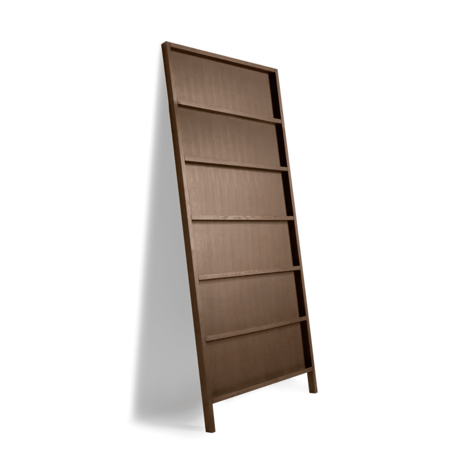 Regał OBLIQUE lity dąb cynamonowy Moooi 286 cm Eye on Design