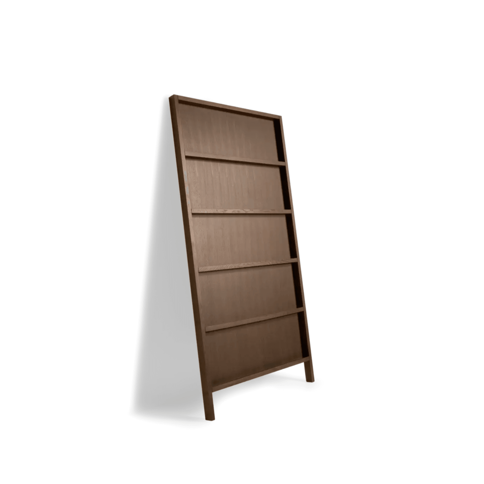 Regał OBLIQUE lity dąb cynamonowy Moooi 210 cm Eye on Design
