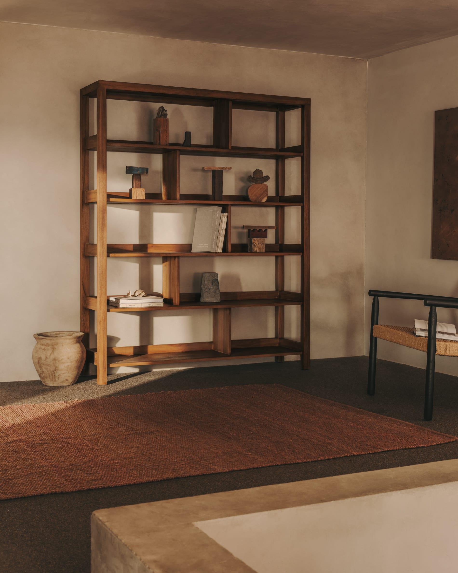 Regał SASHI drewno tekowe La Forma Eye on Design