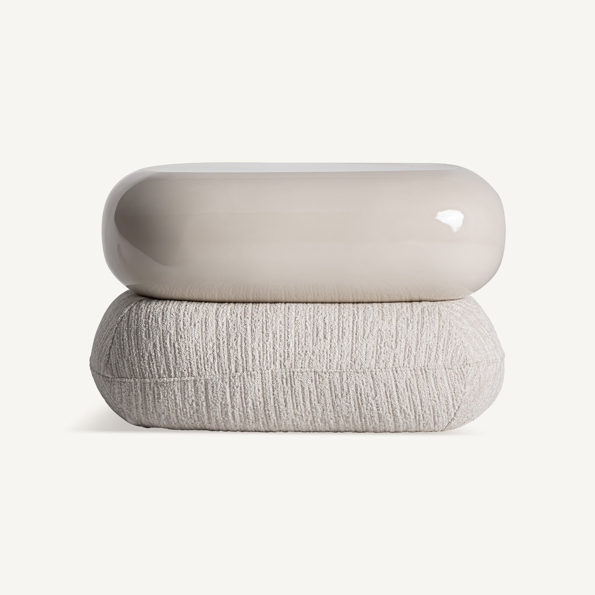 Beige WALLAU Pouf