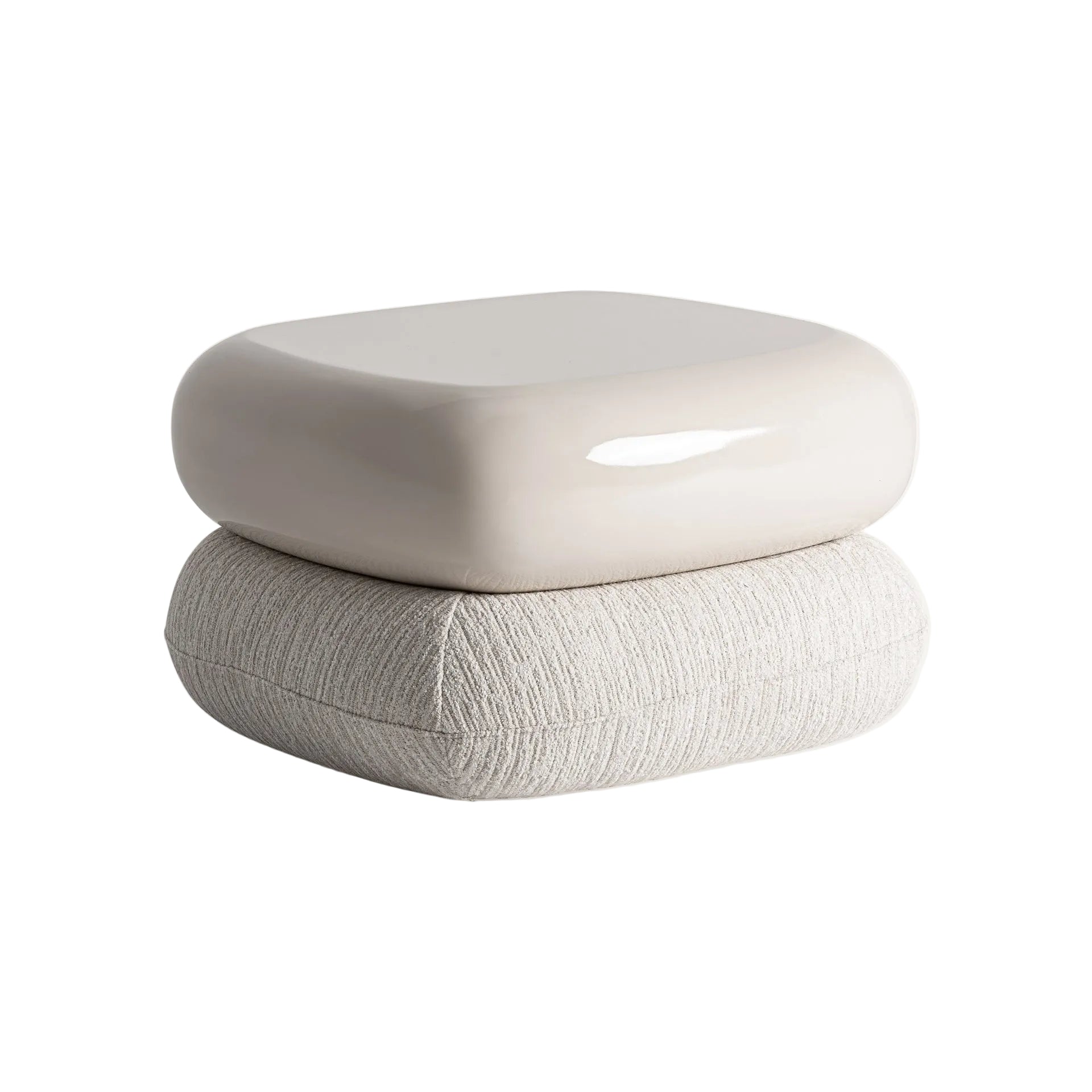 Beige WALLAU Pouf