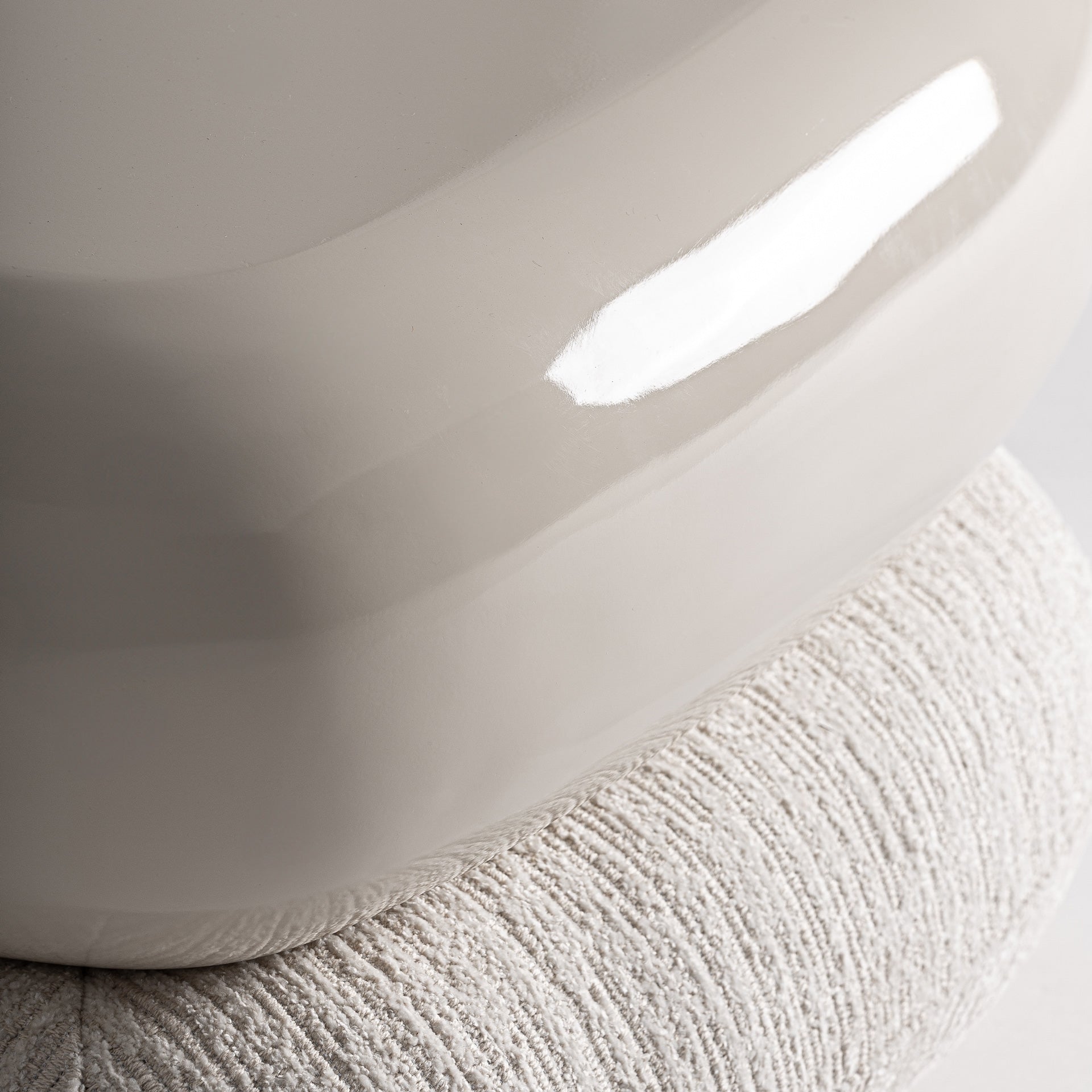 Beige WALLAU Pouf