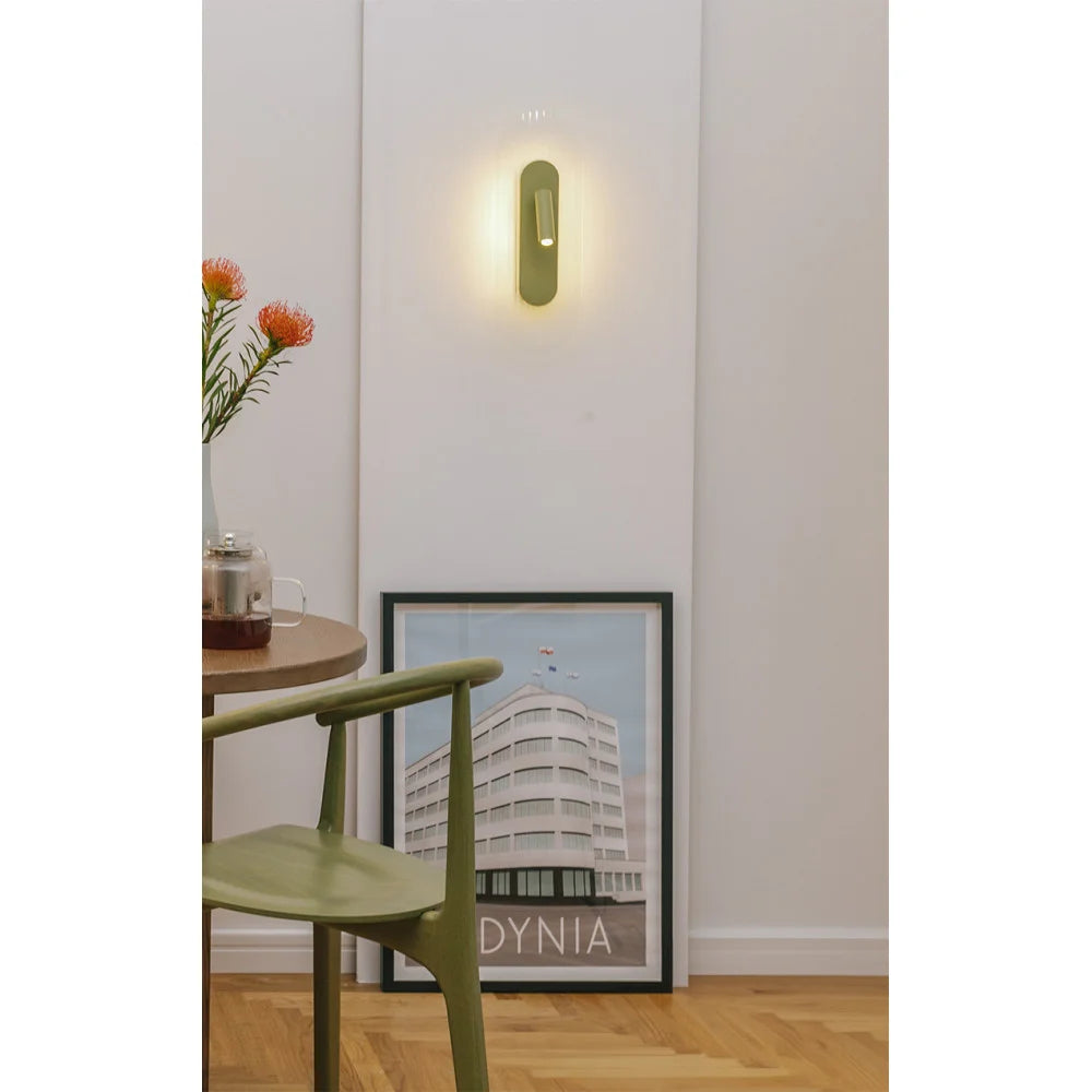 Reading wall lamp RIFLO D black