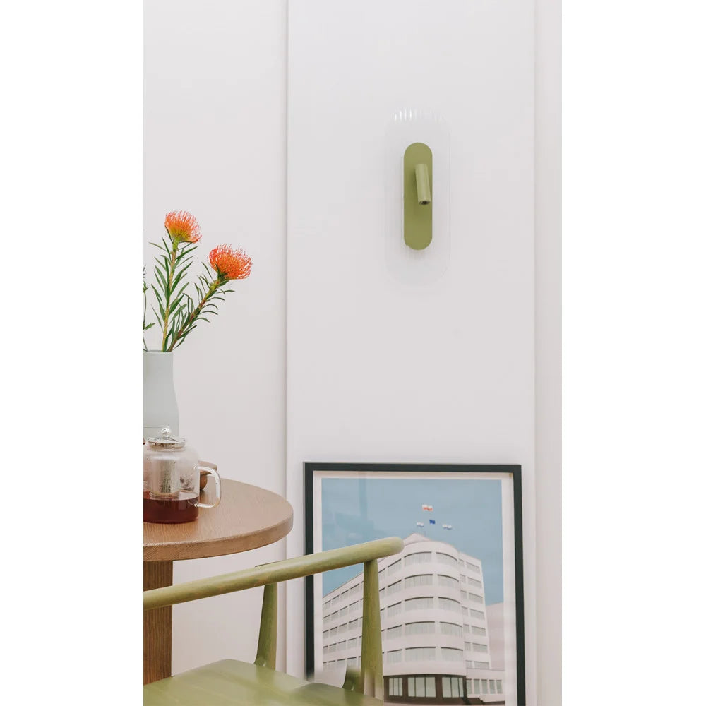Reading wall lamp RIFLO D black