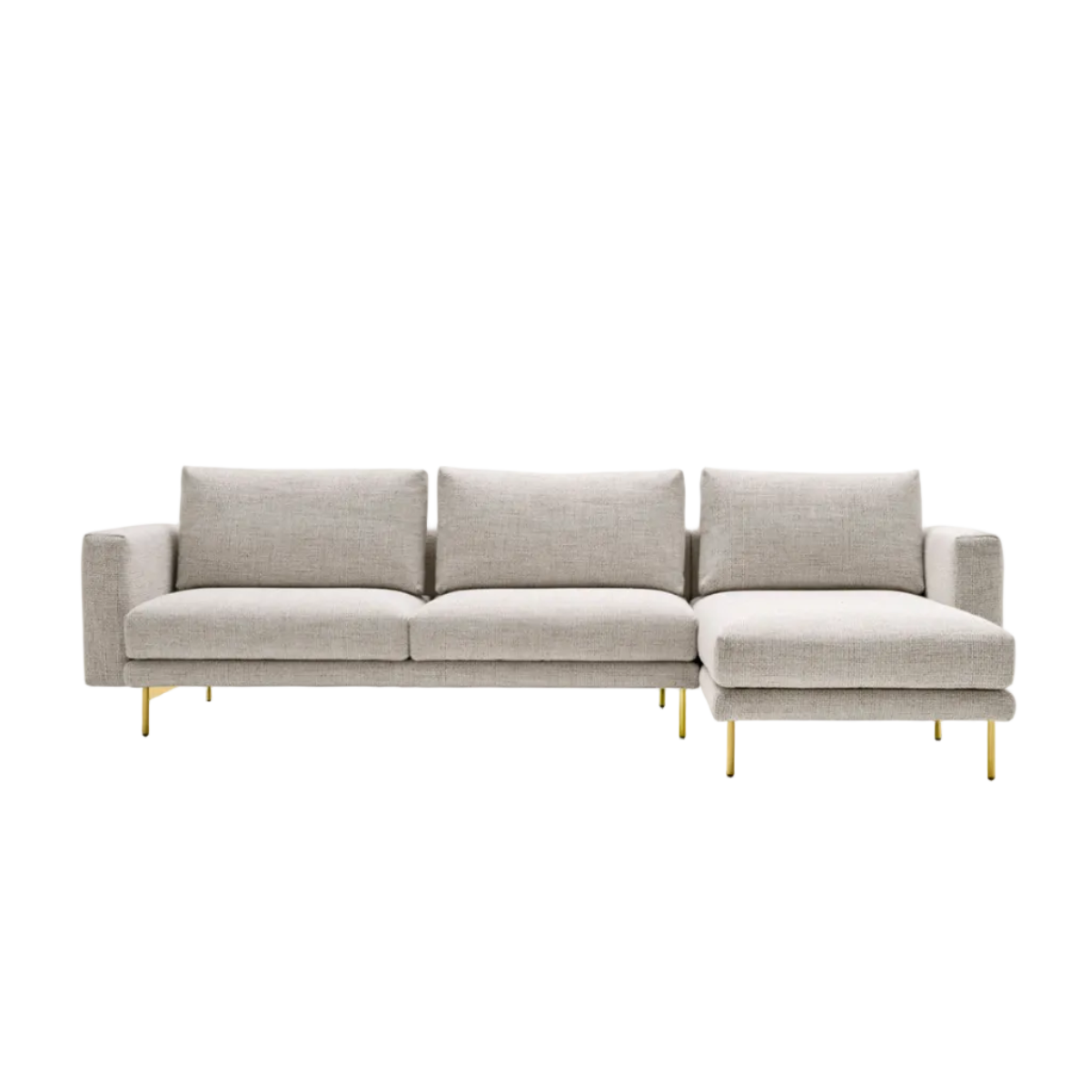 Right-sided upholstered corner sofa ROD