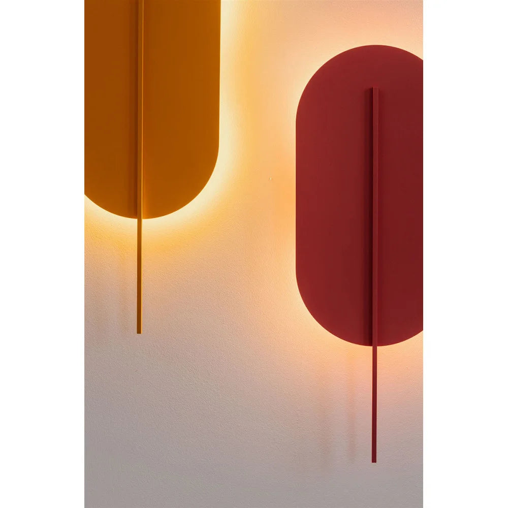 ROKKE yellow wall lamp