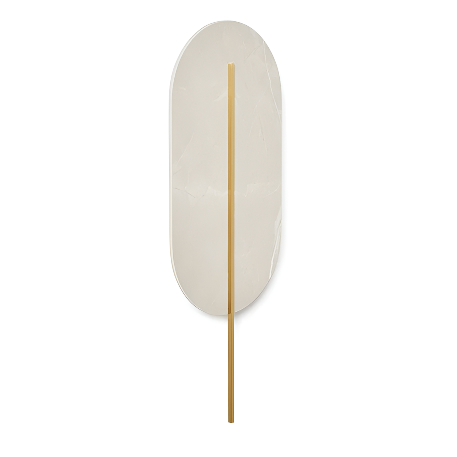 ROKKE STONE beige gesinterte Quarz-Wandleuchte