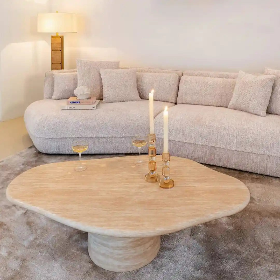 FICTUS beige coffee table