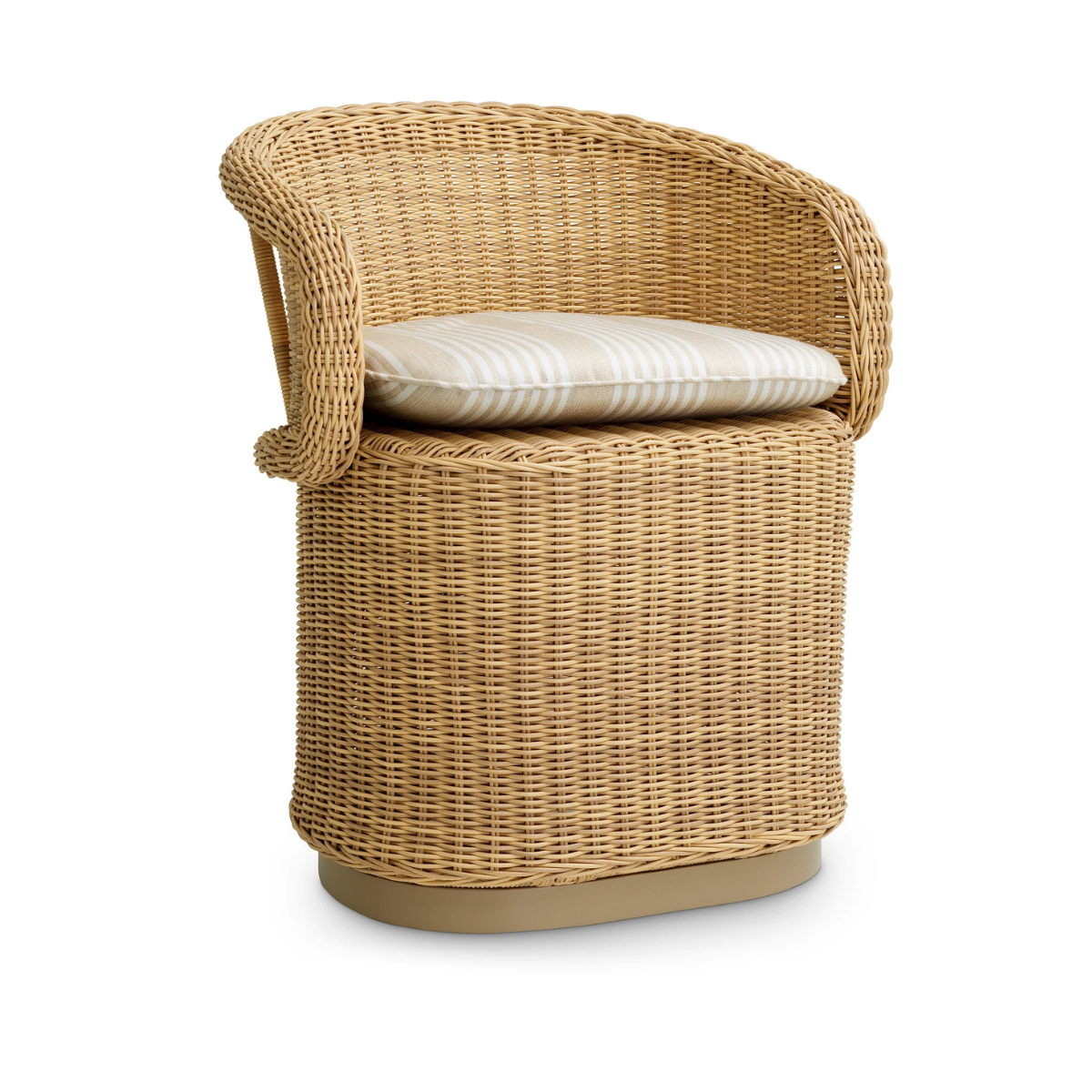 Sessel für den Außenbereich SAN REMO aus Rattan