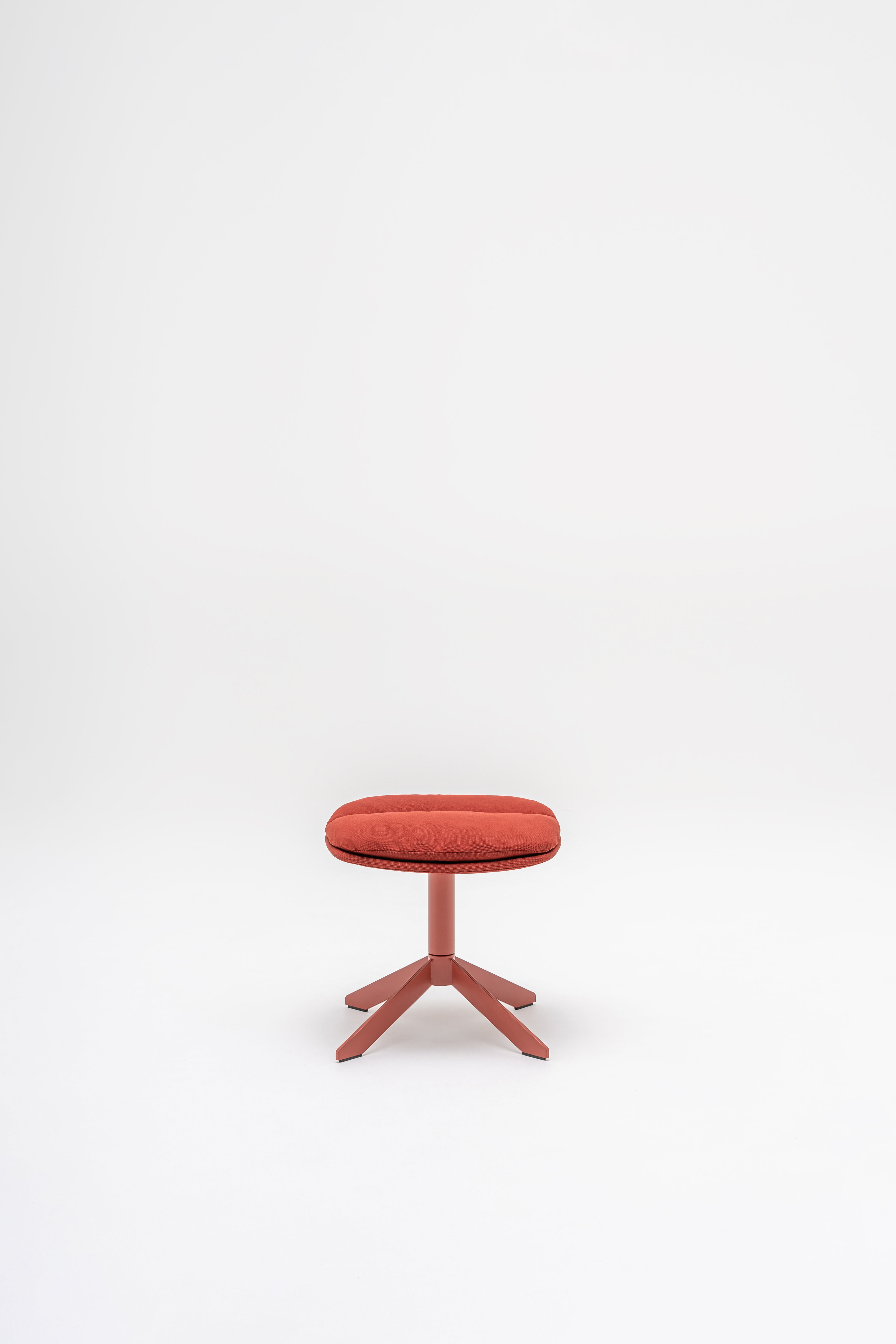 Fat frank footrest upholstered