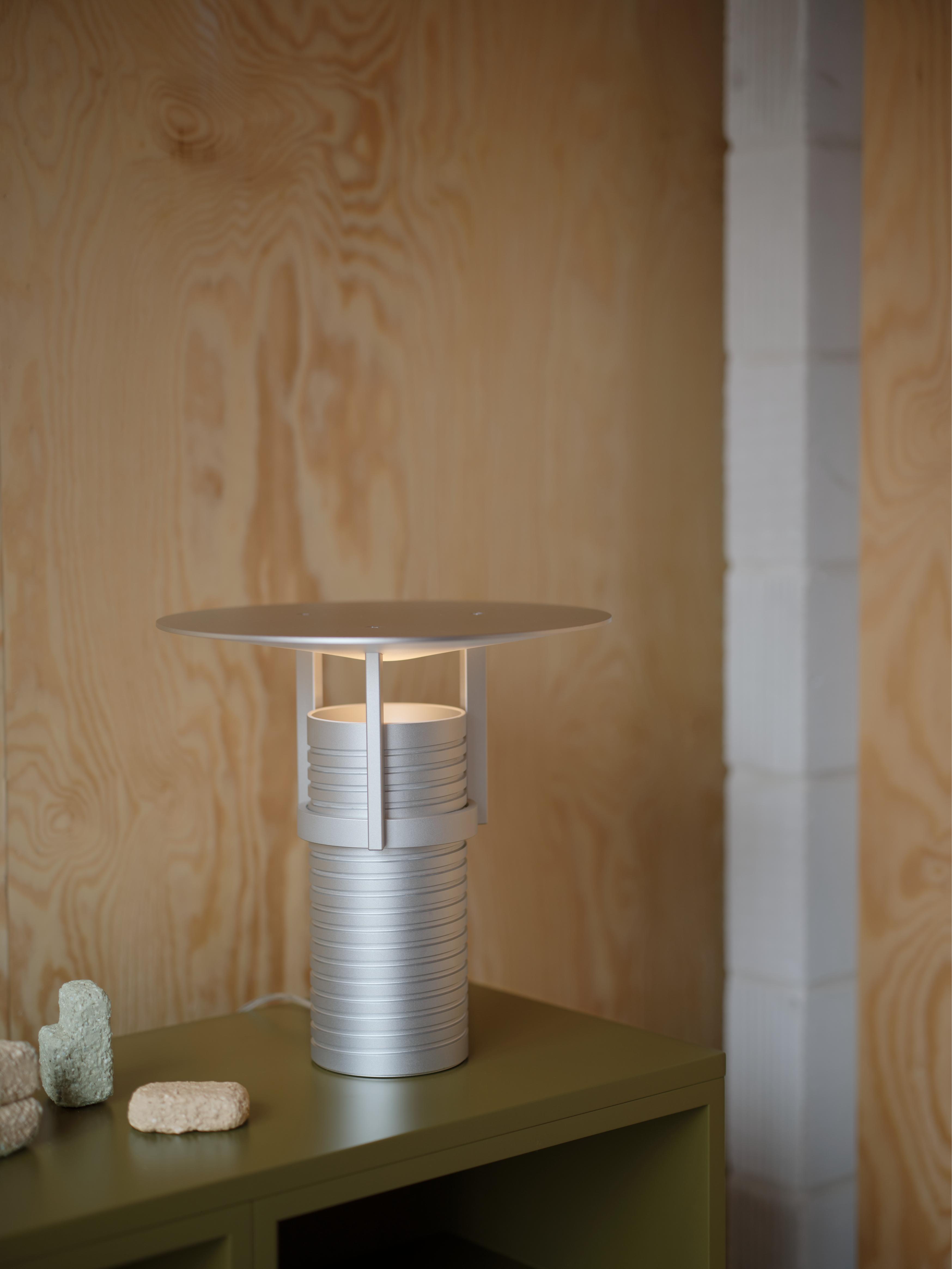 Table Lamp SET Aluminium