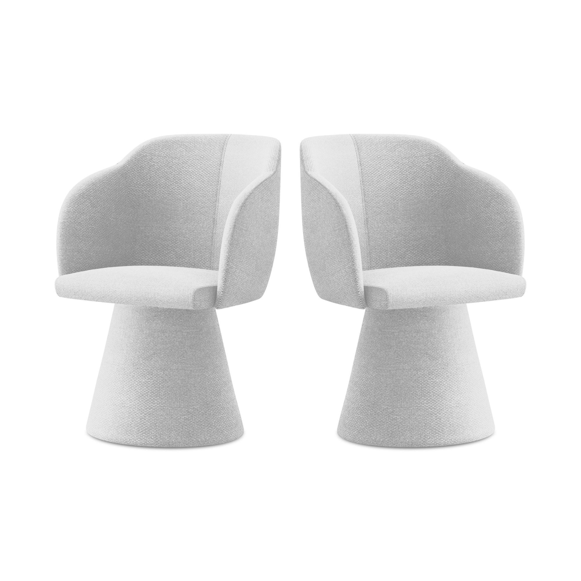 KANOA Chair Silver Boucle