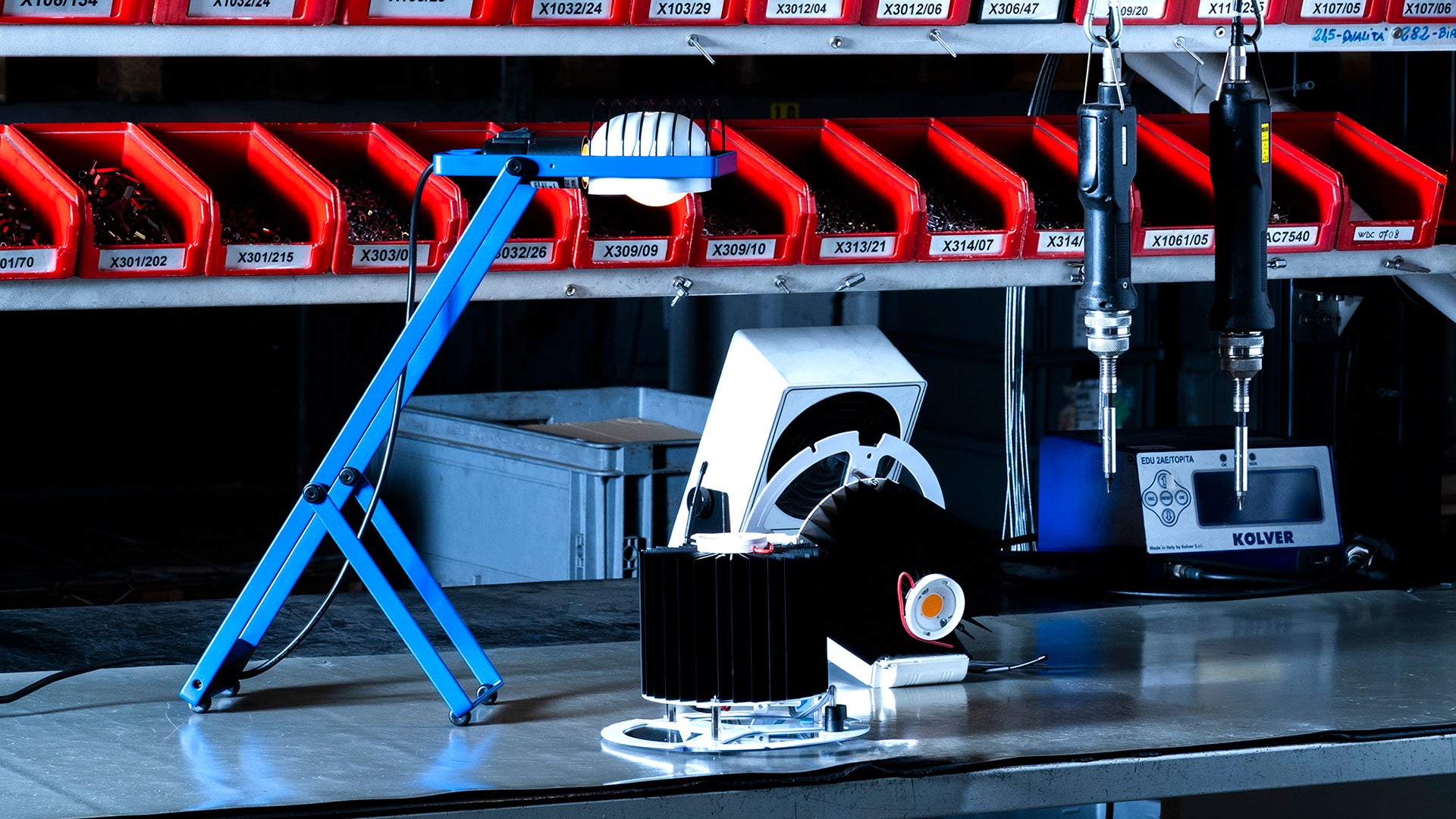 Adjustable Desk Lamp SINTESI Blue