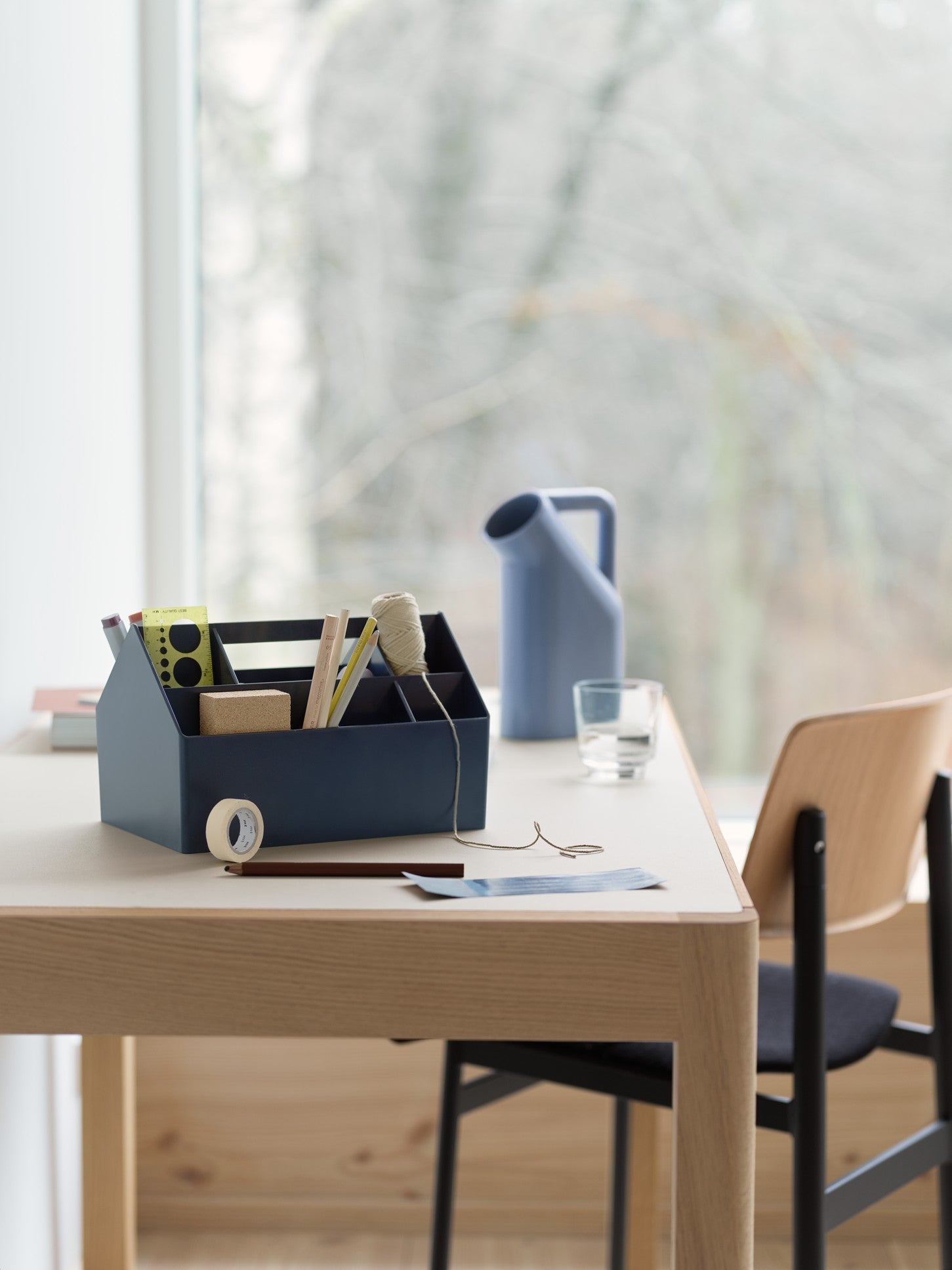 Kanne TUB in Blau