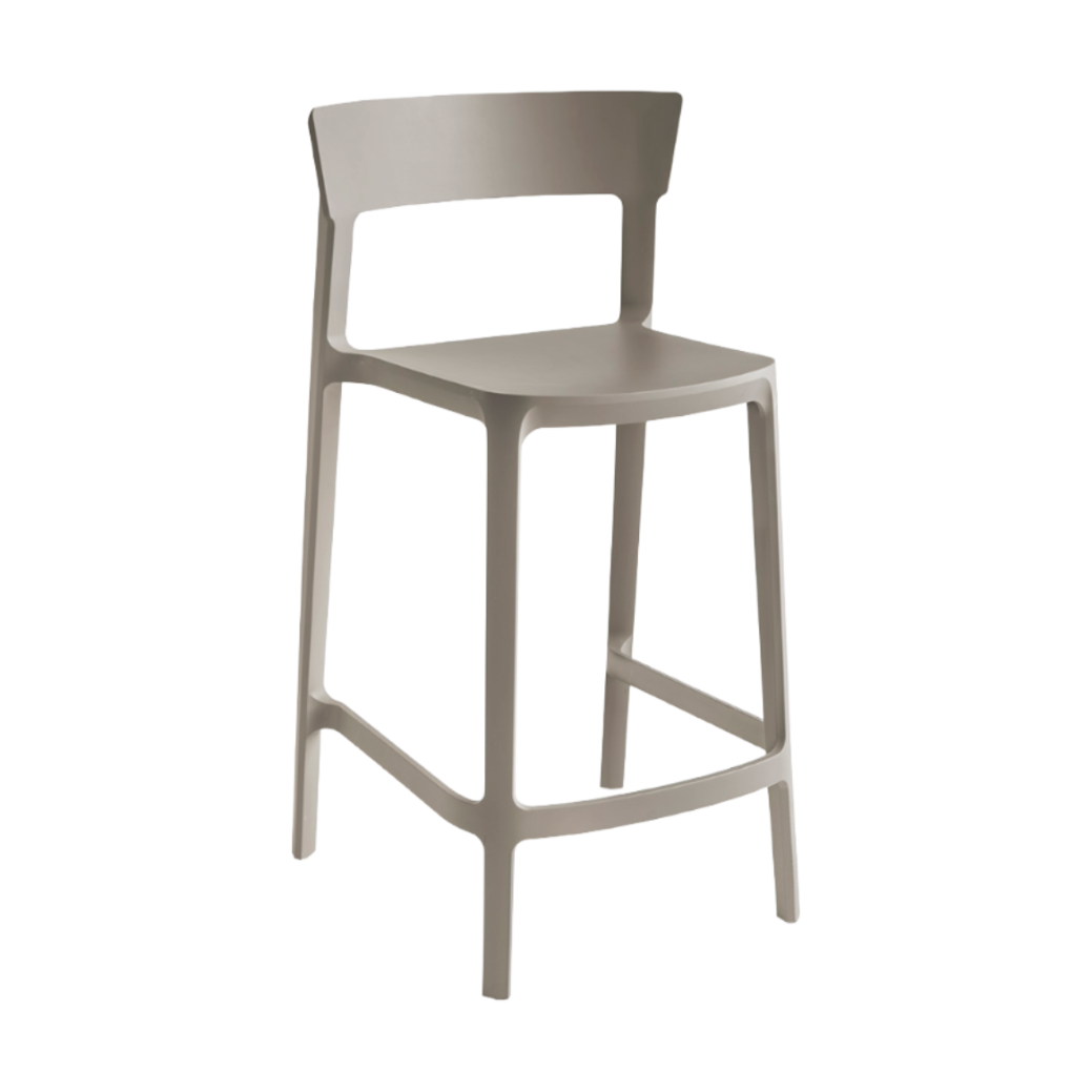 Barstuhl SKIN taupe
