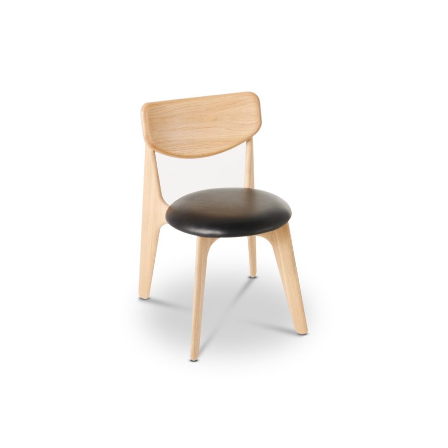 Chair slab oak wood