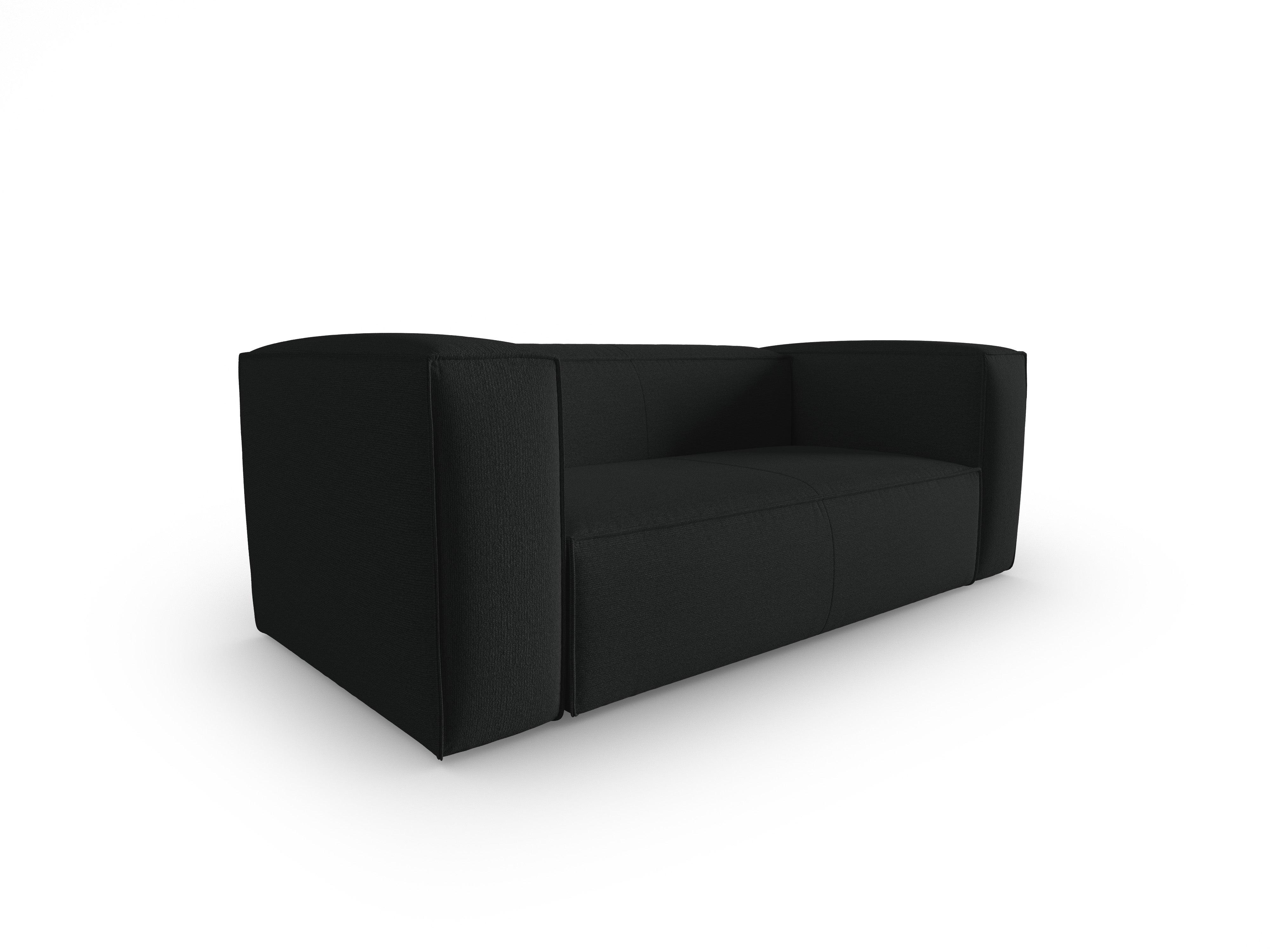 Sofa 2-osobowa MACKAY antracytowy boucle Cosmopolitan Design Eye on Design