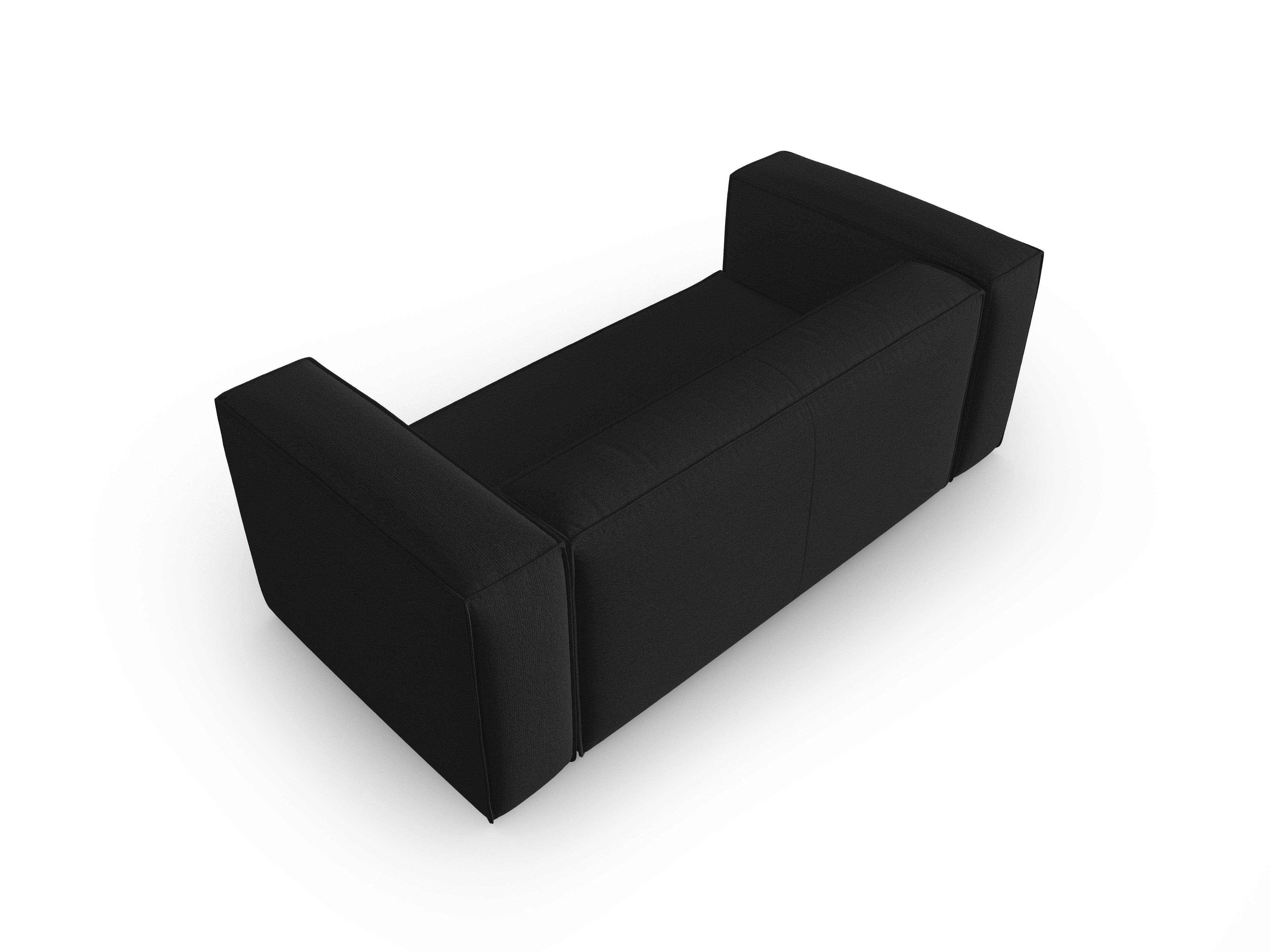 Sofa 2-osobowa MACKAY antracytowy boucle Cosmopolitan Design Eye on Design