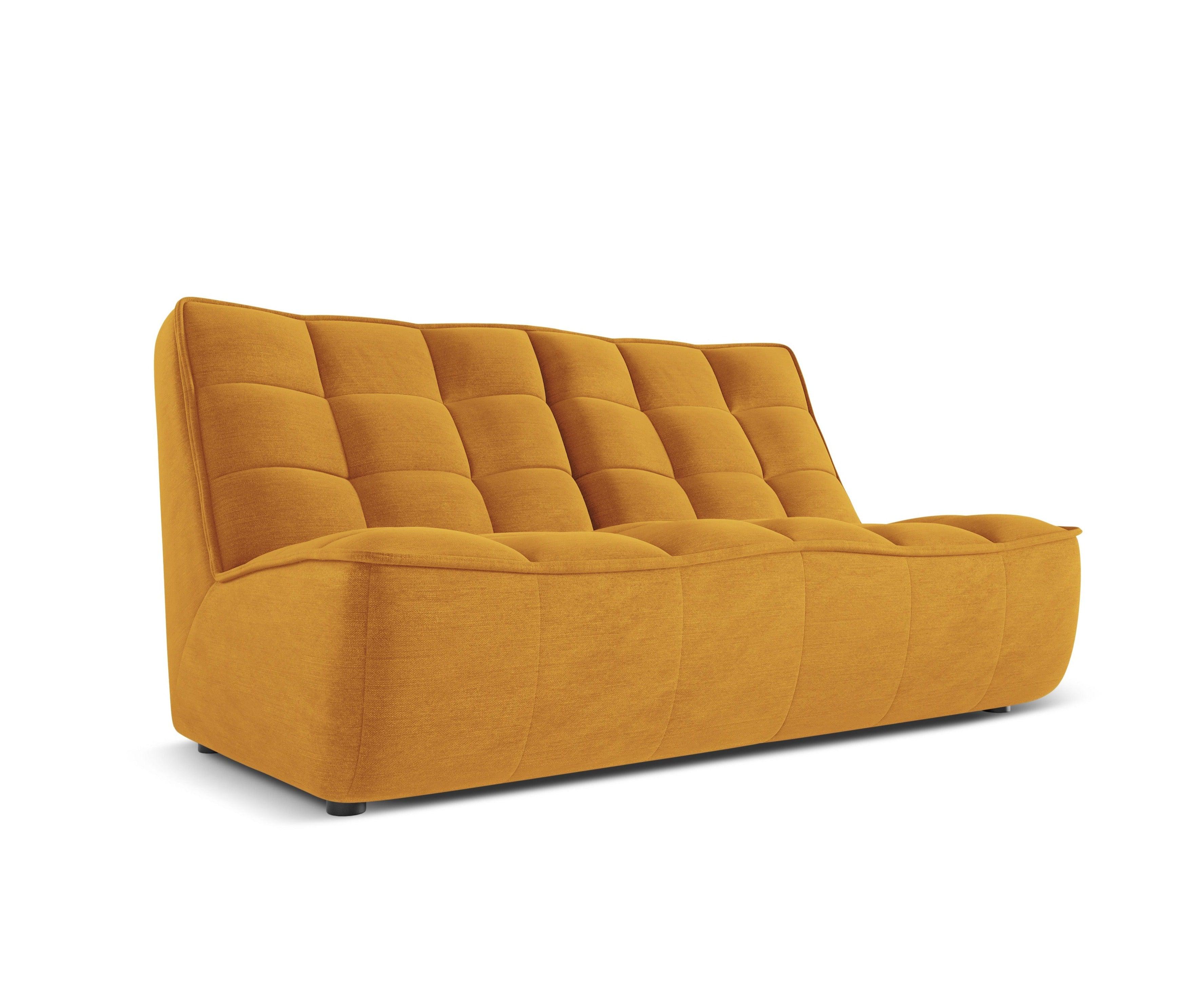 Sofa 2-osobowa MONI musztardowy Maison Heritage Eye on Design