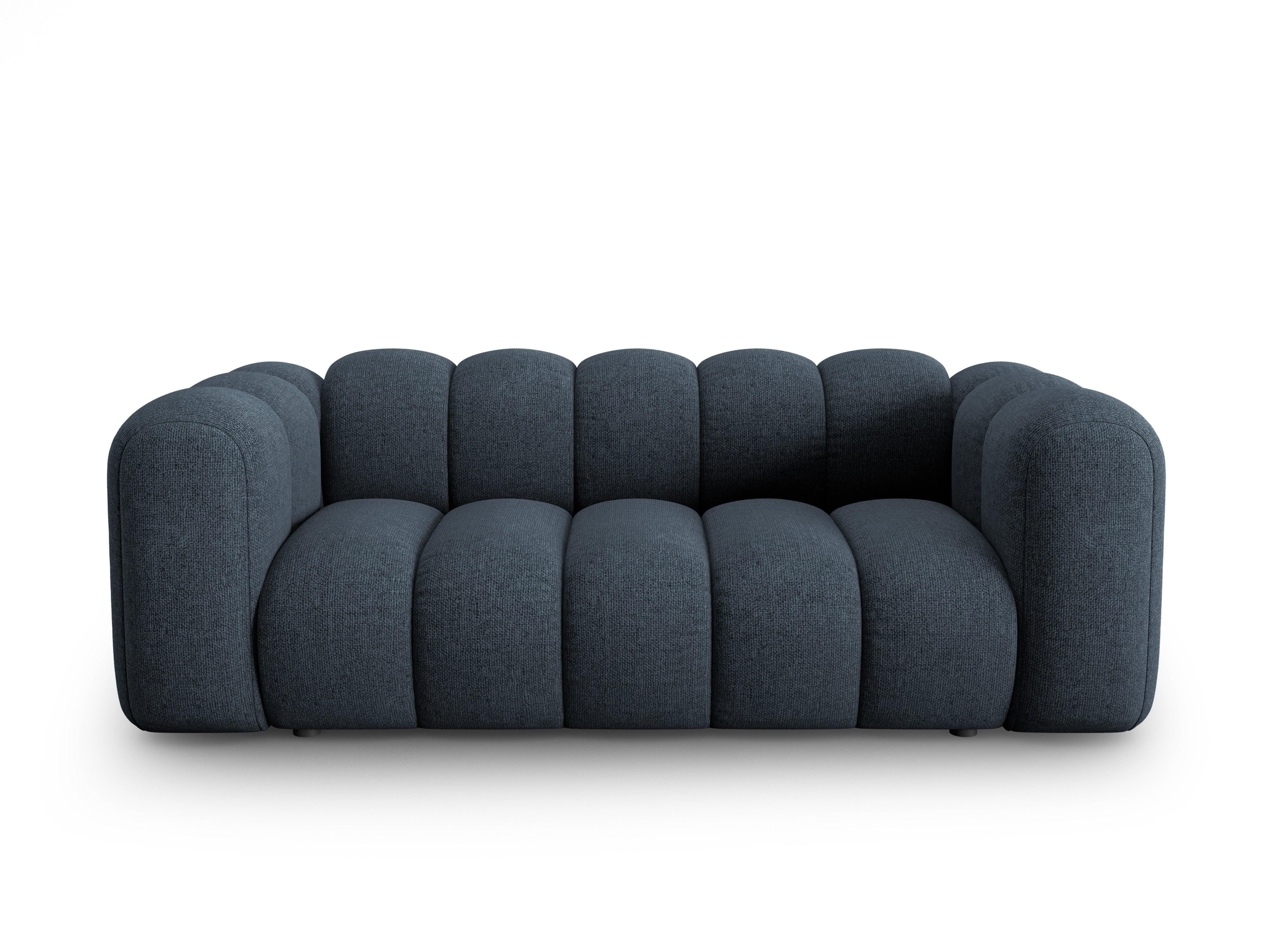 Sofa 2-osobowa SKYLER granatowy szenil Interieurs 86 Eye on Design