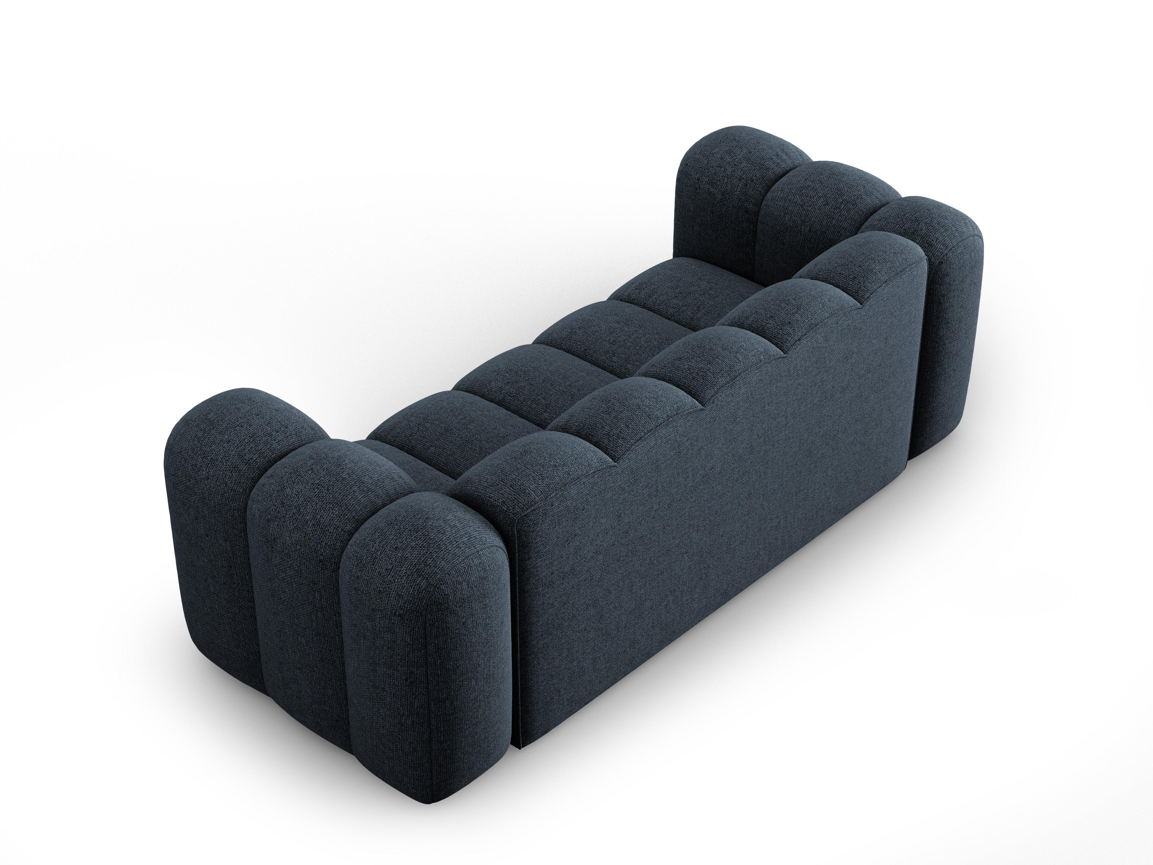 Sofa 2-osobowa SKYLER granatowy szenil Interieurs 86 Eye on Design