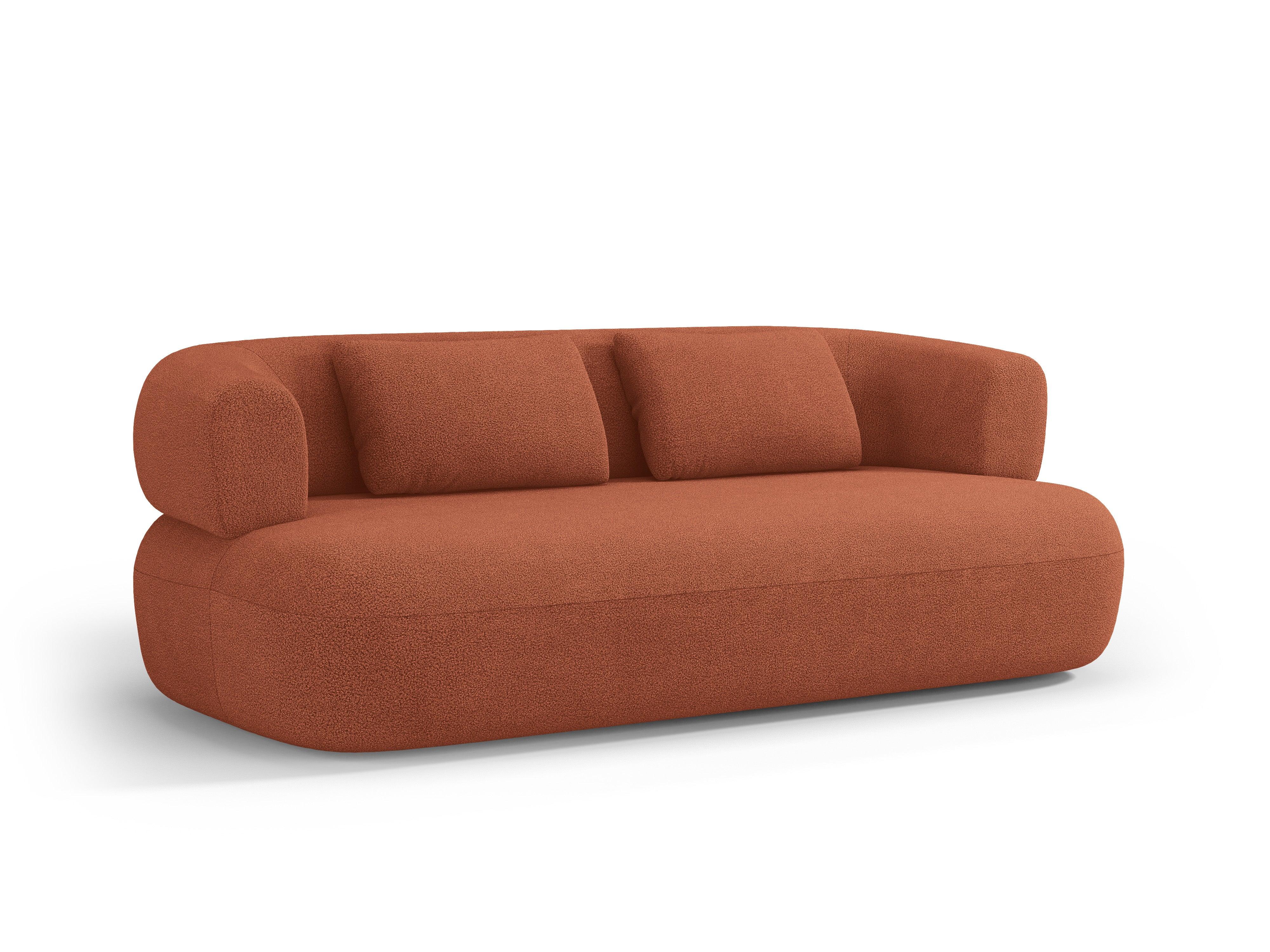 Sofa 3-osobowa ALDRIN ceglany boucle Windsor & Co Eye on Design
