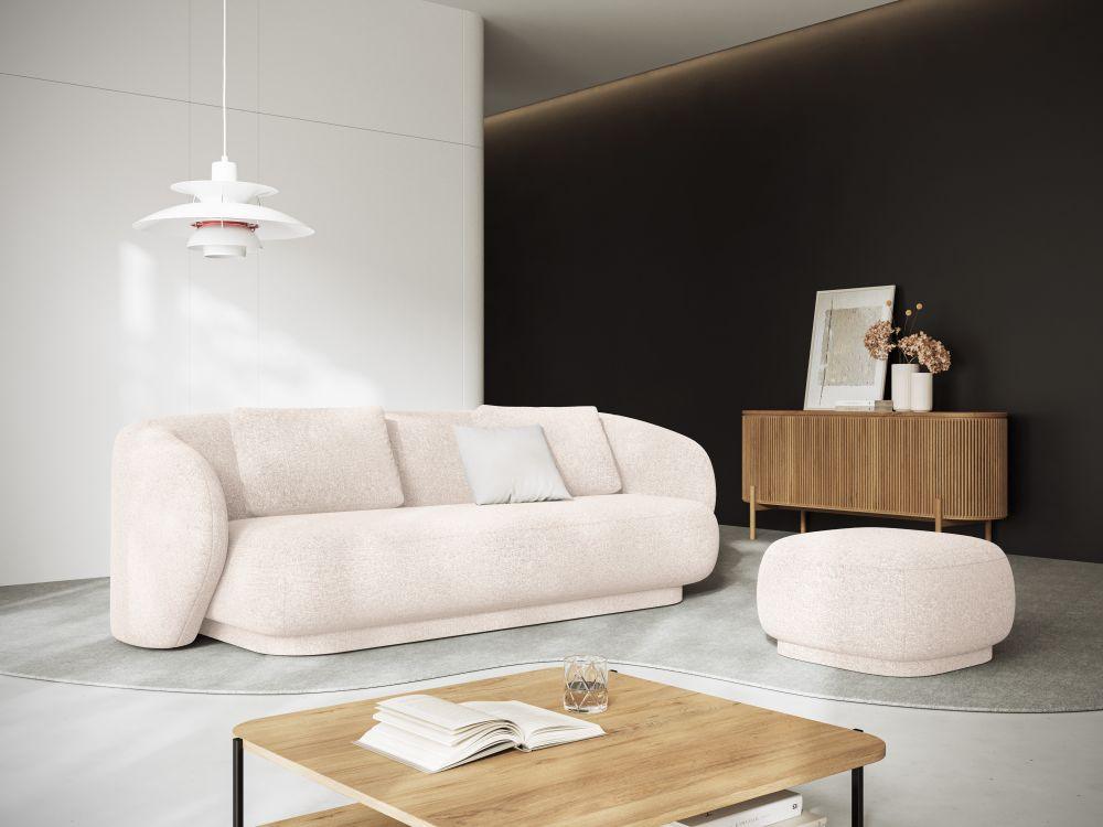 Sofa 3-osobowa CAMDEN jasnobeżowy szenil Cosmopolitan Design Eye on Design