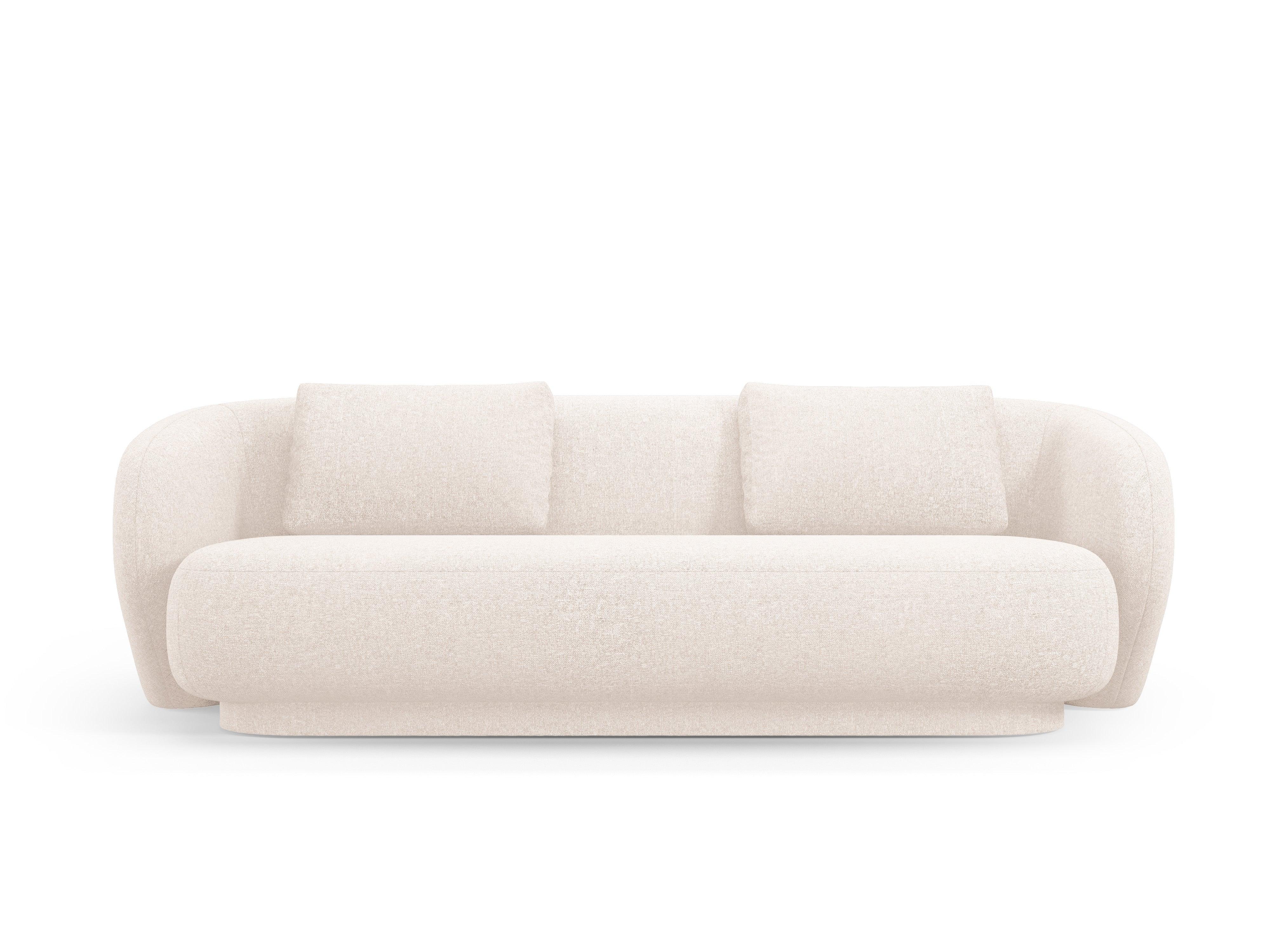 Sofa 3-osobowa CAMDEN jasnobeżowy szenil Cosmopolitan Design Eye on Design