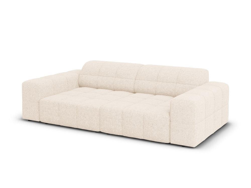 Sofa 3-osobowa CHICAGO jasnobeżowy szenil Cosmopolitan Design Eye on Design