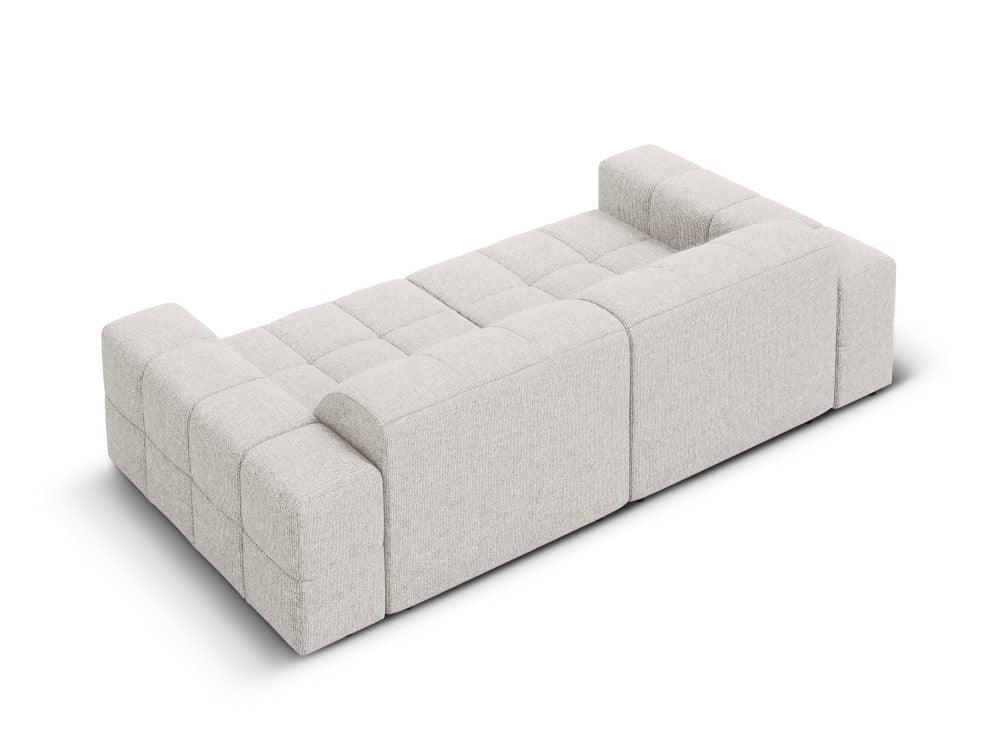 Sofa 3-osobowa CHICAGO jasnoszary szenil Cosmopolitan Design Eye on Design