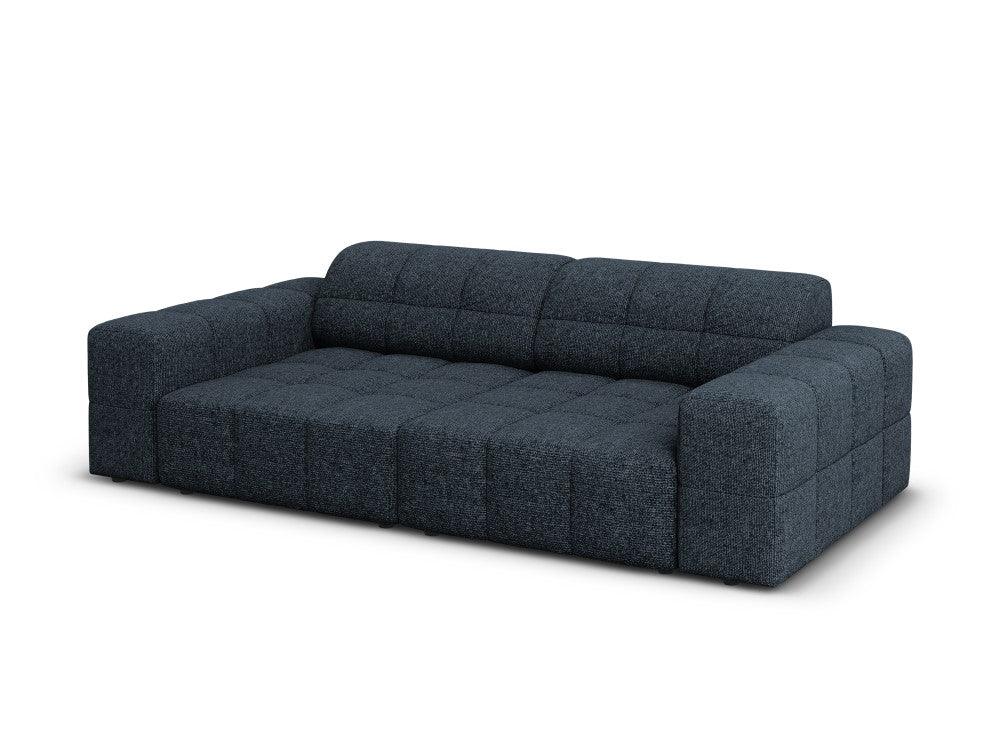 Sofa 3-osobowa CHICAGO niebieski szenil Cosmopolitan Design Eye on Design