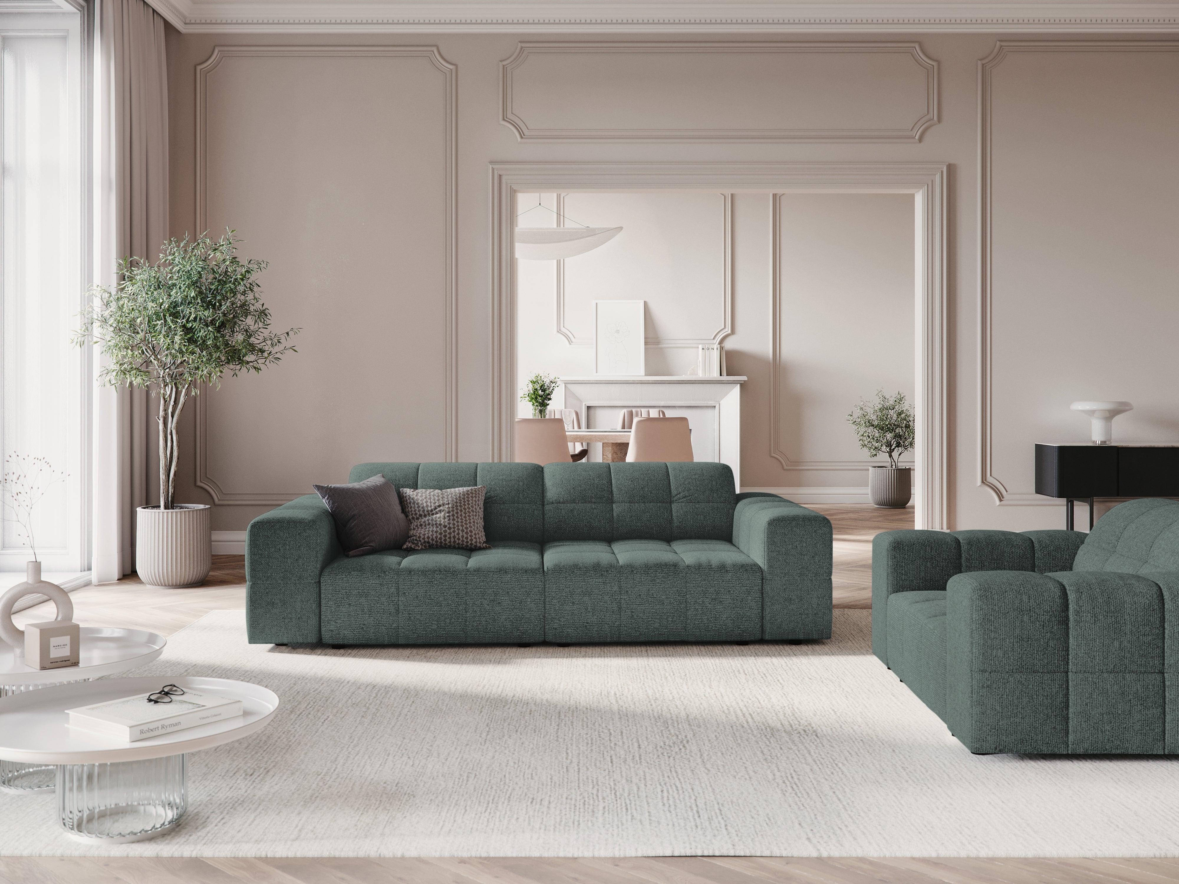 Sofa 3-osobowa CHICAGO petrol szenil Cosmopolitan Design Eye on Design