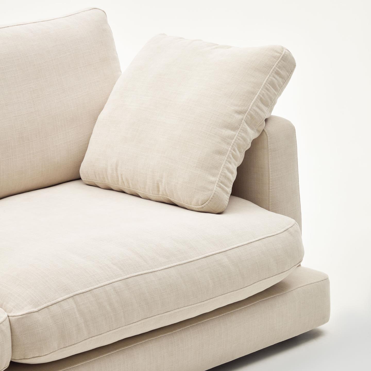 Sofa 3-osobowa GALA jasnobeżowy La Forma Eye on Design