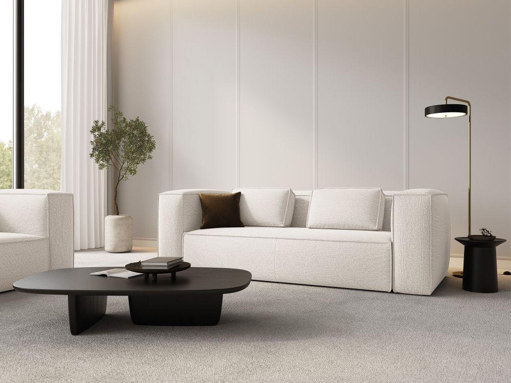 Sofa 3-osobowa MACKAY kość słoniowa boucle Cosmopolitan Design Eye on Design
