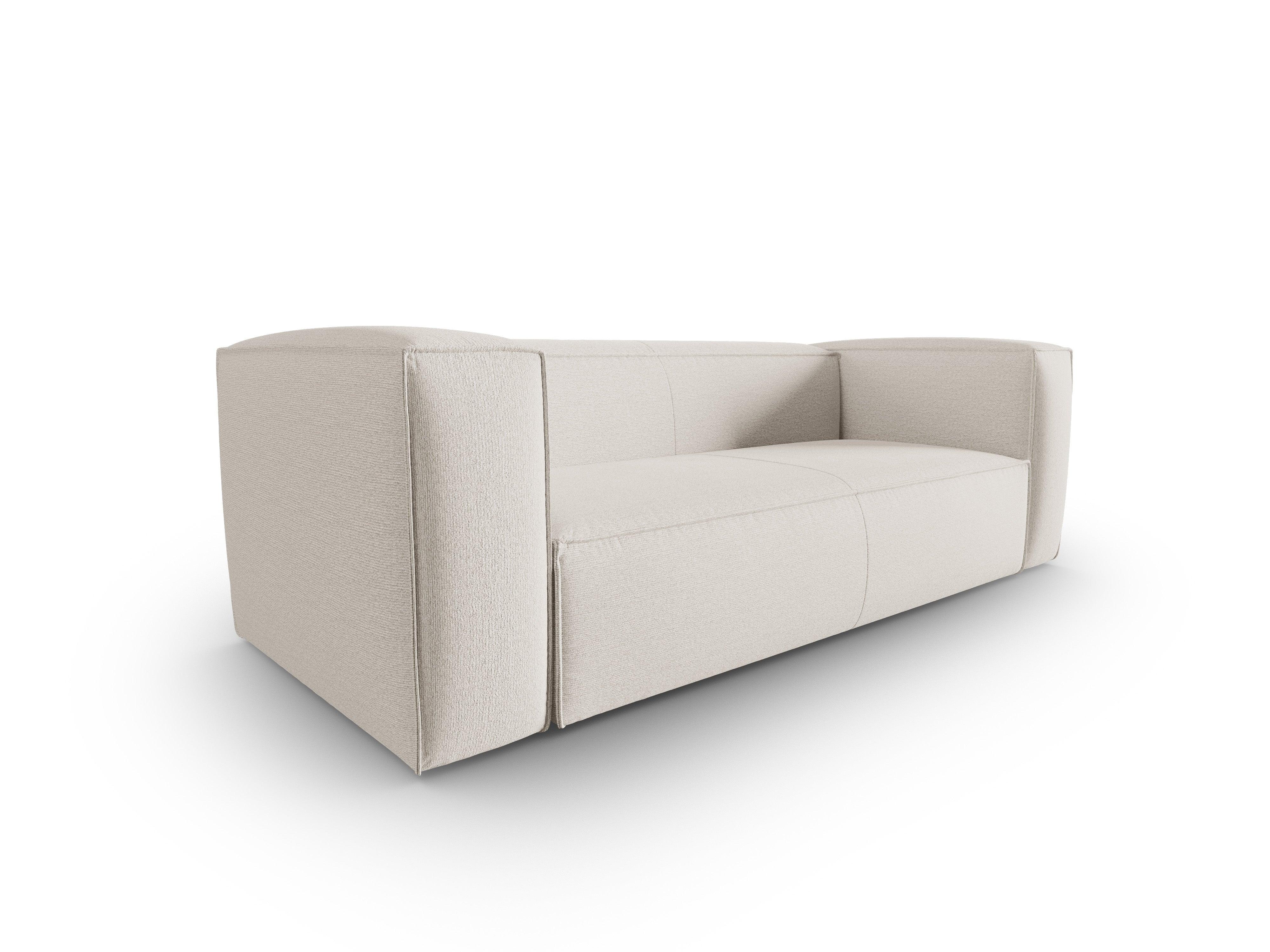 Sofa 3-osobowa MACKAY kość słoniowa boucle Cosmopolitan Design Eye on Design