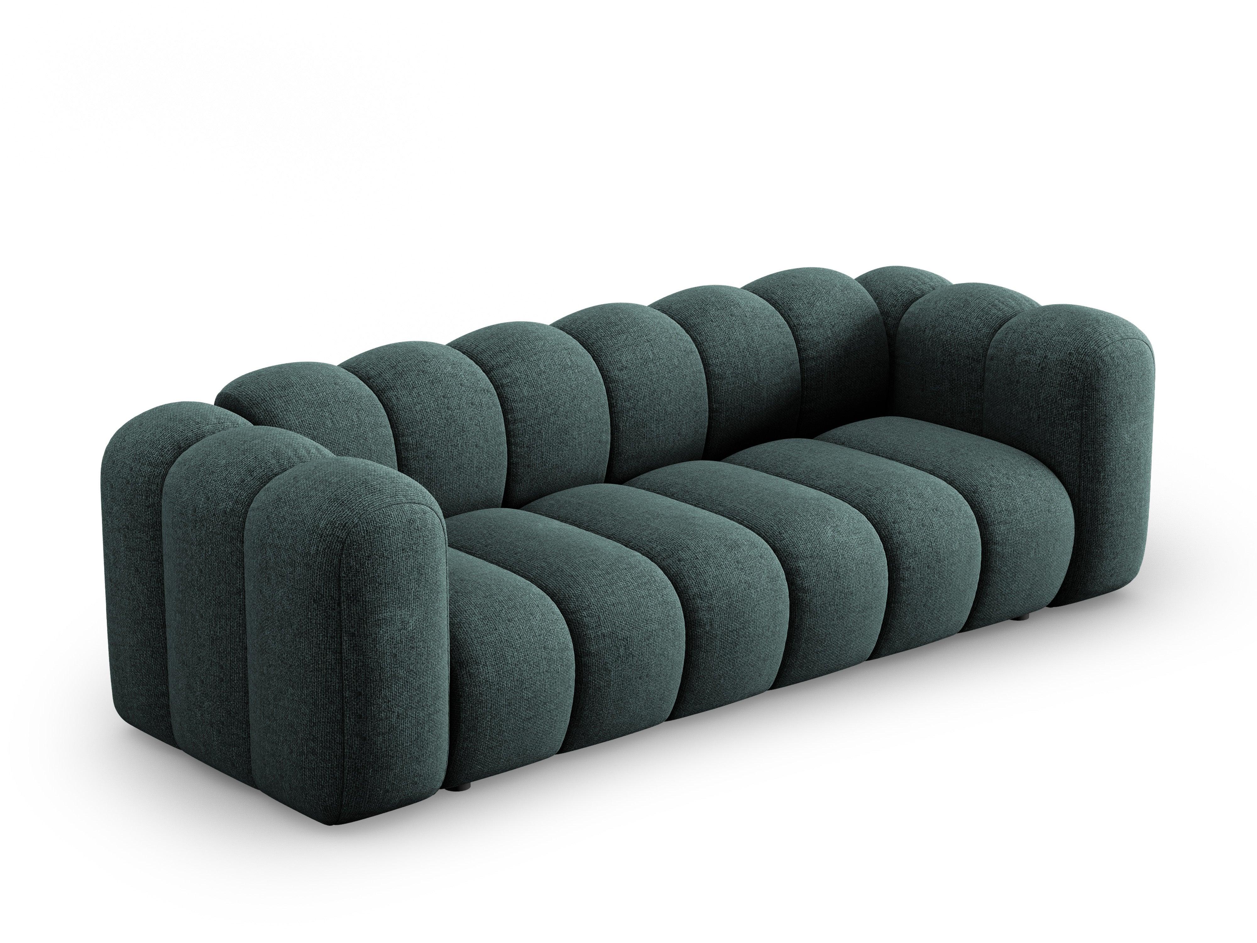 Sofa 3-osobowa SKYLER turkusowy szenil Interieurs 86 Eye on Design